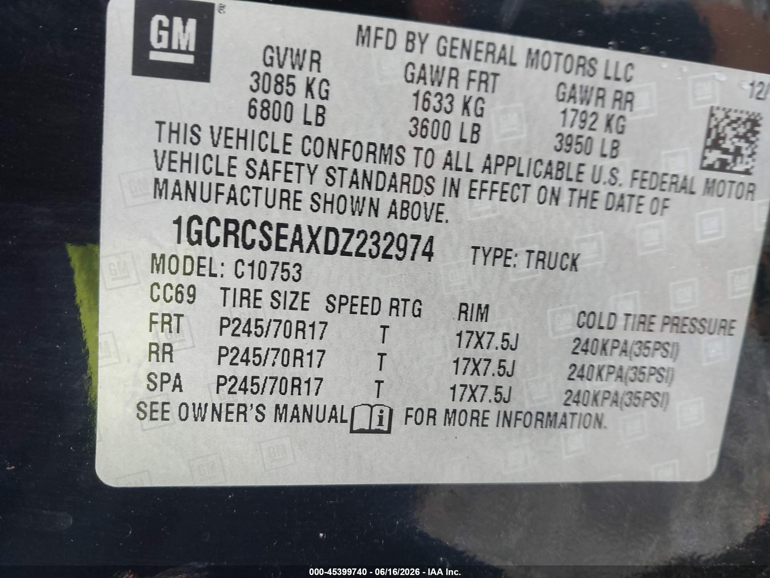 2013 Chevrolet Silverado 1500 Lt Черный vin: 1GCRCSEAXDZ232974