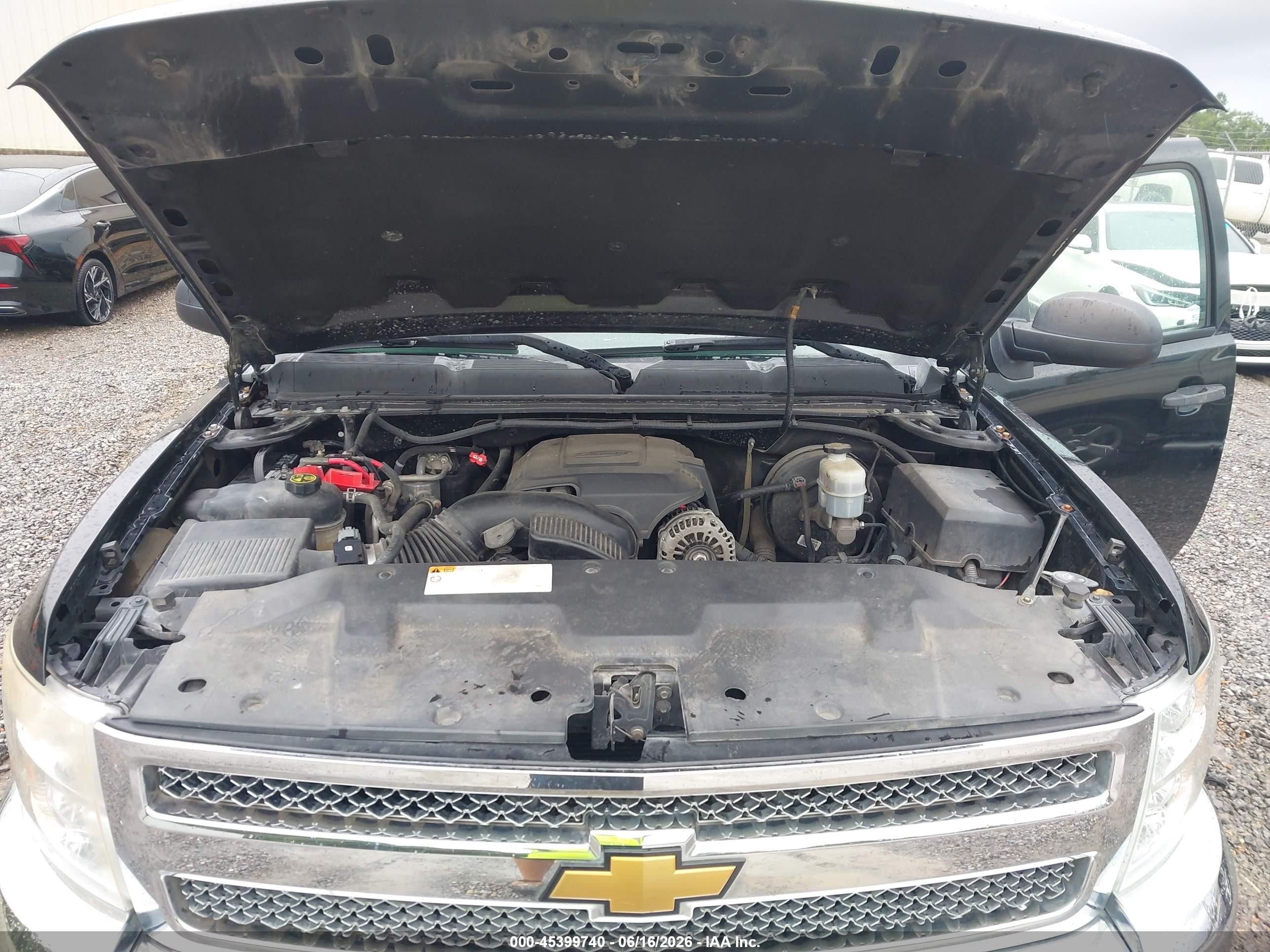 2013 Chevrolet Silverado 1500 Lt Черный vin: 1GCRCSEAXDZ232974