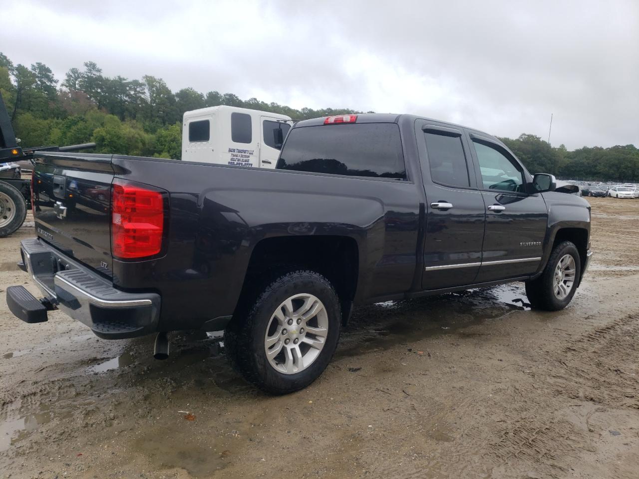 2014 Chevrolet Silverado C1500 Ltz Charcoal vin: 1GCRCSEC0EZ257434
