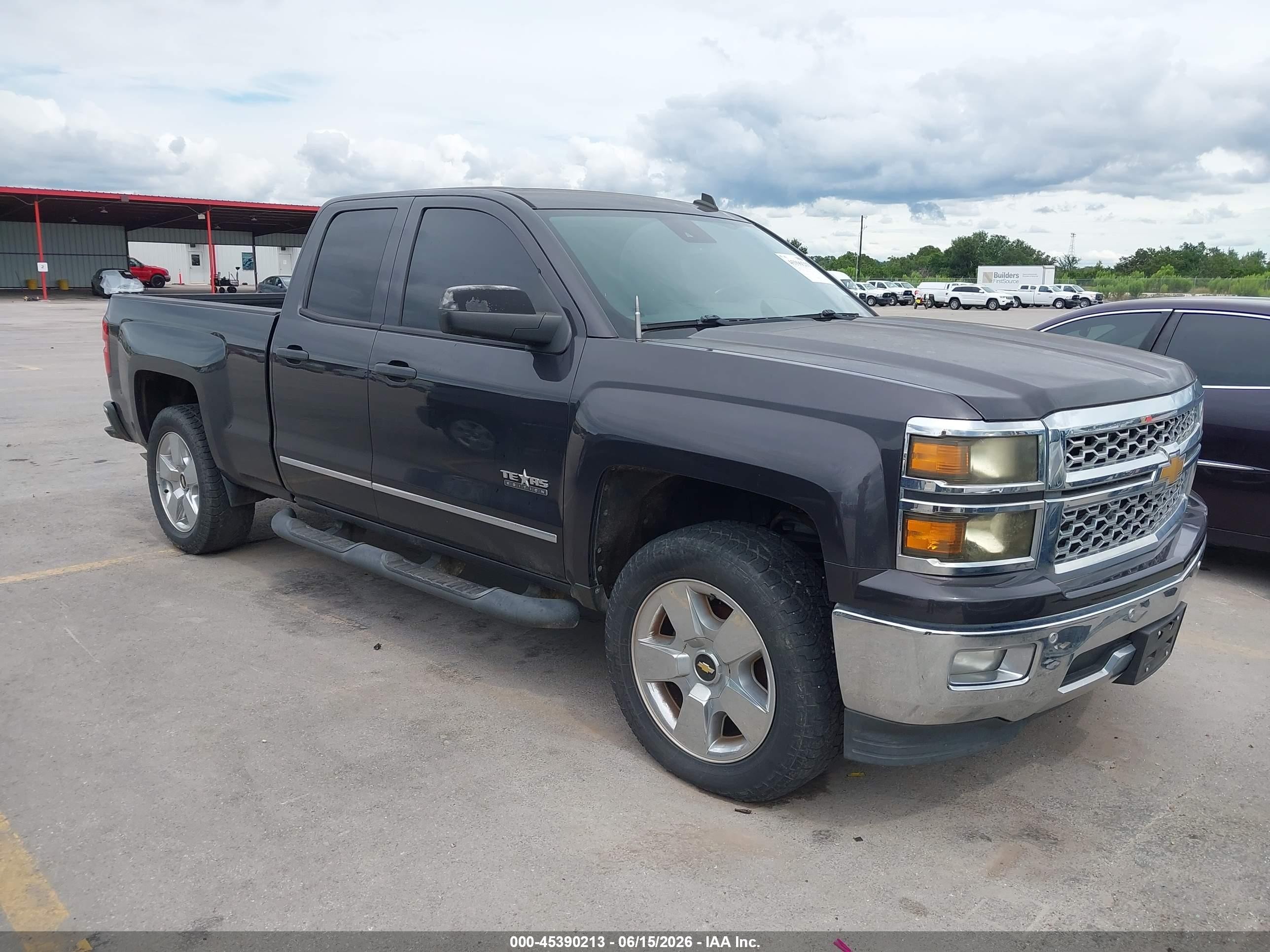 2014 Chevrolet Silverado 1500 Ltz Black vin: 1GCRCSEC1EZ198958