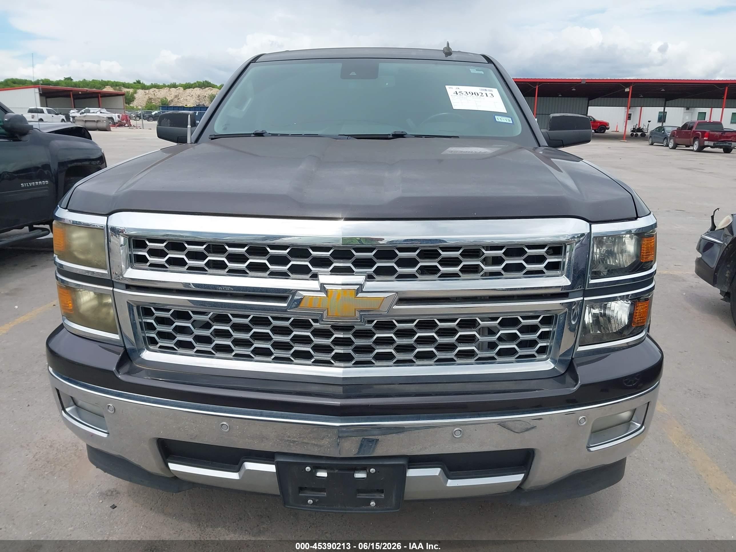 2014 Chevrolet Silverado 1500 Ltz Black vin: 1GCRCSEC1EZ198958