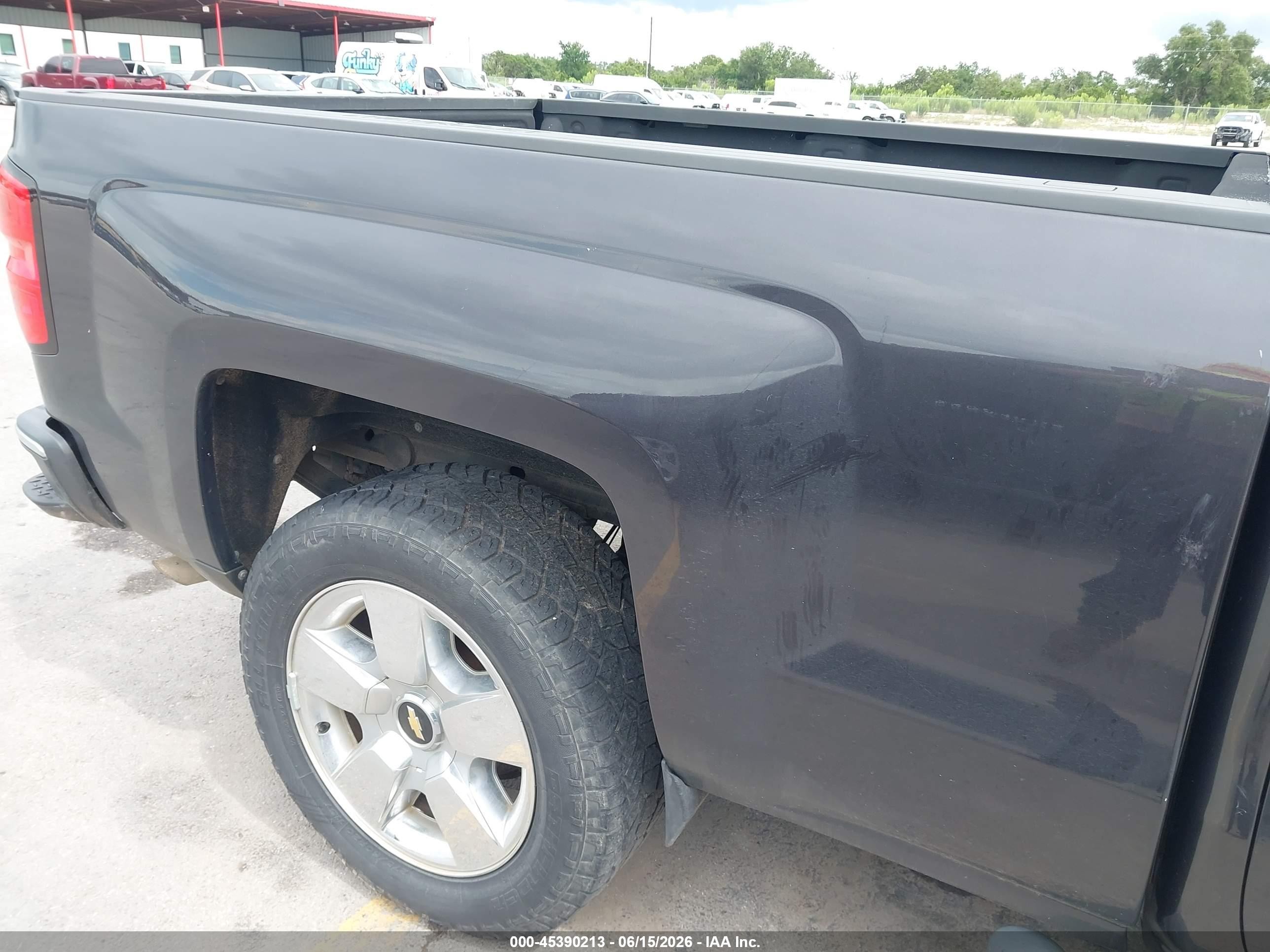 2014 Chevrolet Silverado 1500 Ltz Black vin: 1GCRCSEC1EZ198958