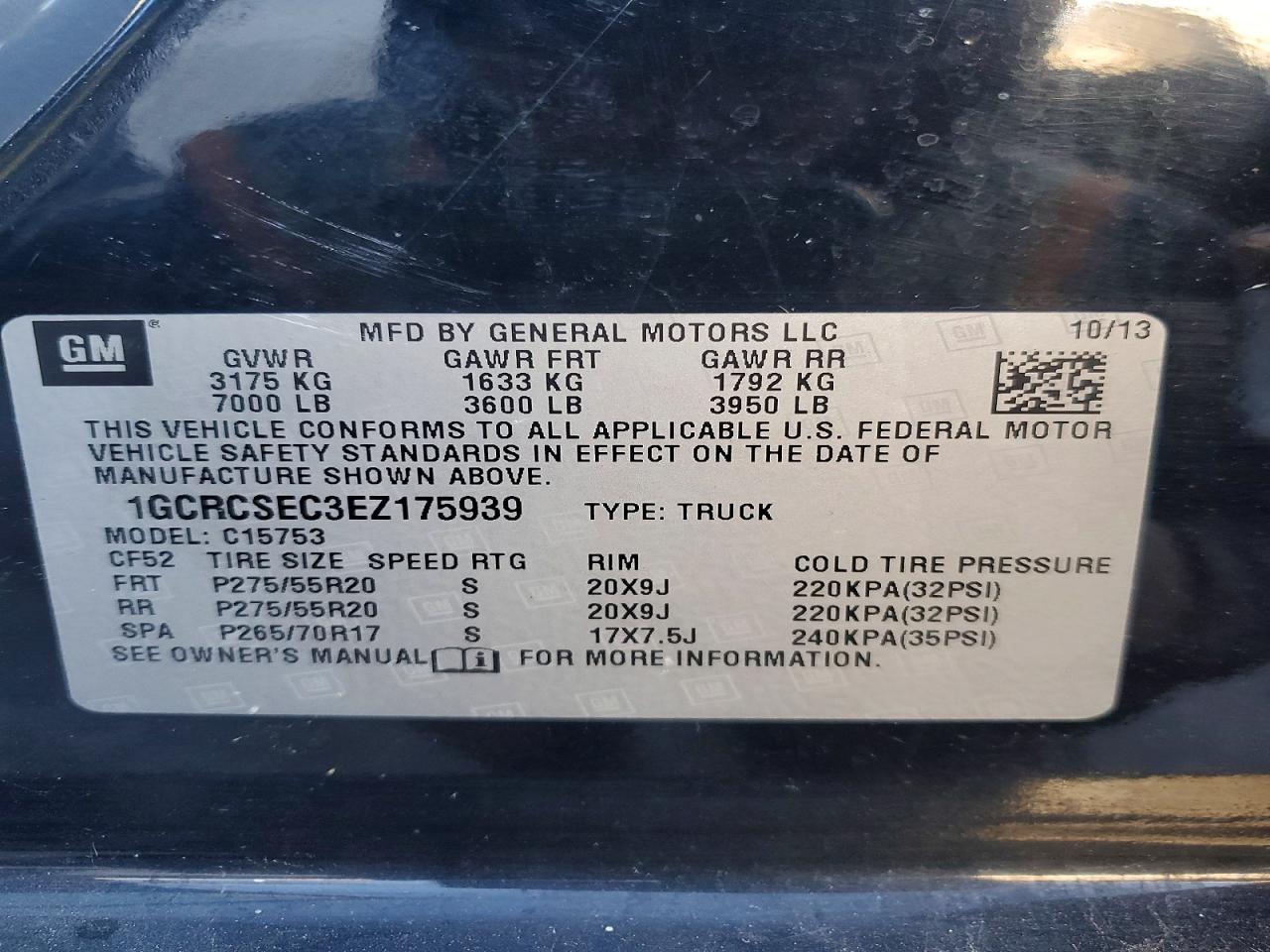 2014 Chevrolet Silverado C1500 Ltz Black vin: 1GCRCSEC3EZ175939