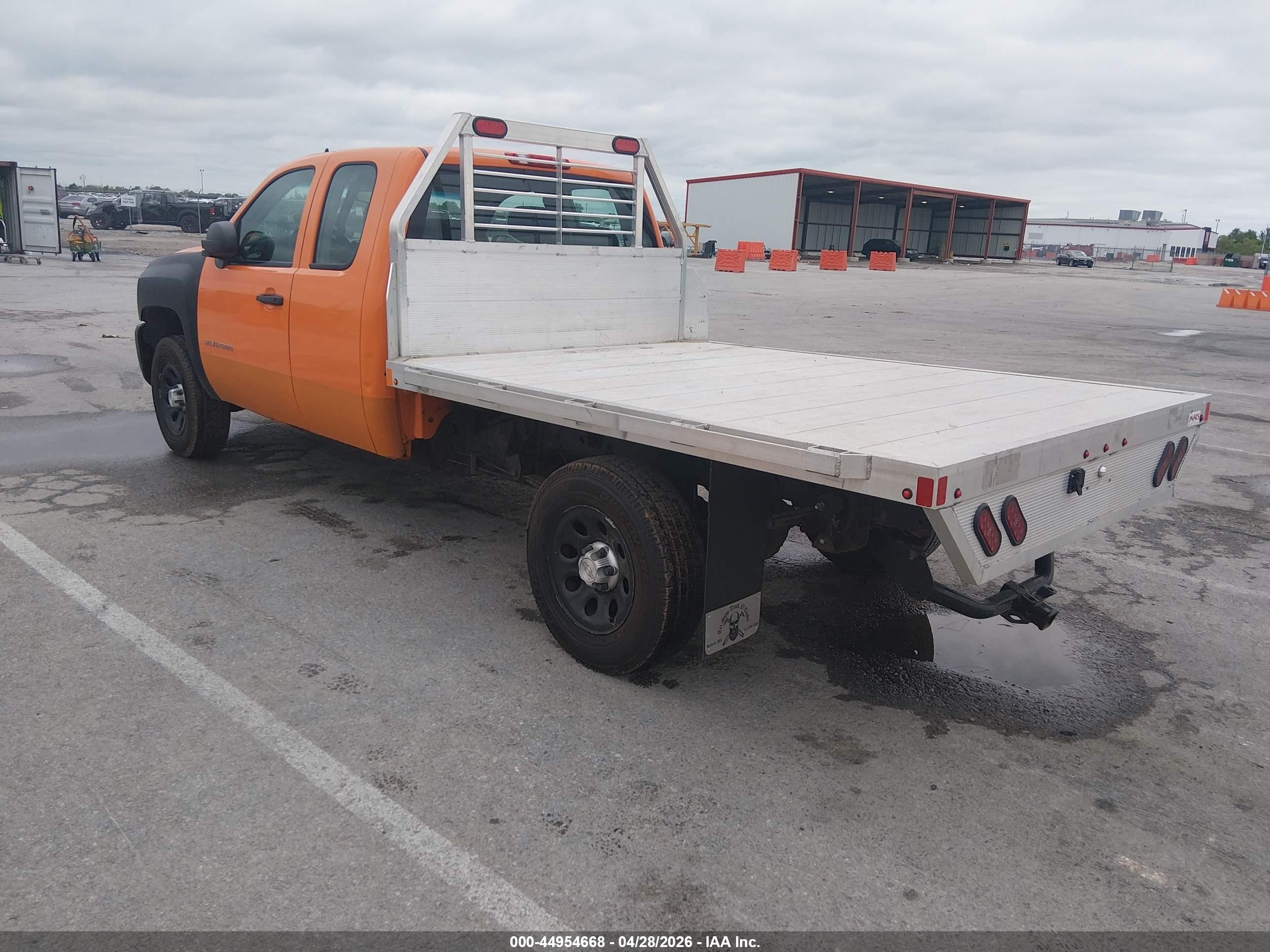 2012 Chevrolet Silverado 1500 Work Truck Orange vin: 1GCRKPE04CZ320604