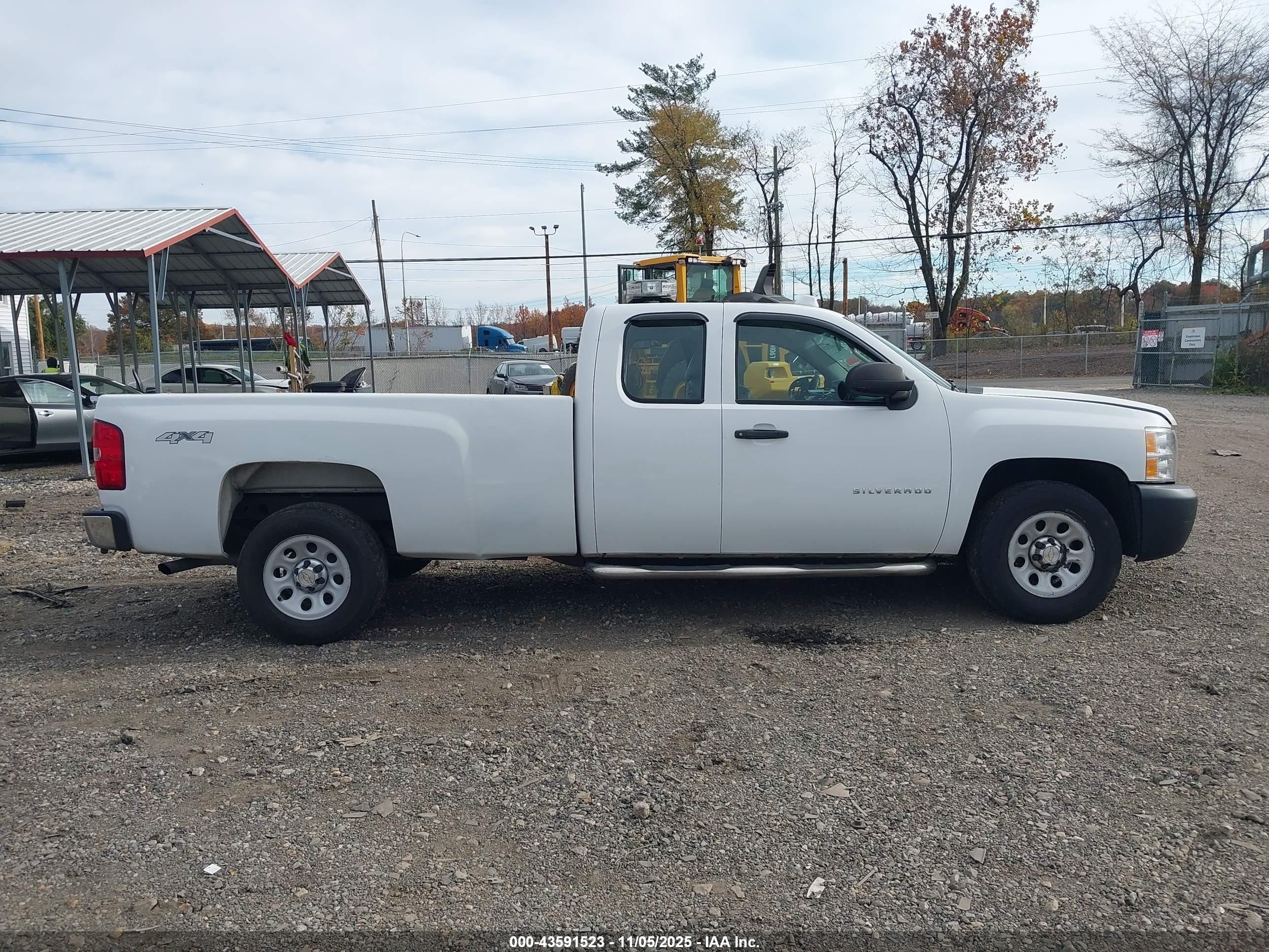 2013 Chevrolet Silverado 1500 Work Truck Белый vin: 1GCRKPE09DZ147096