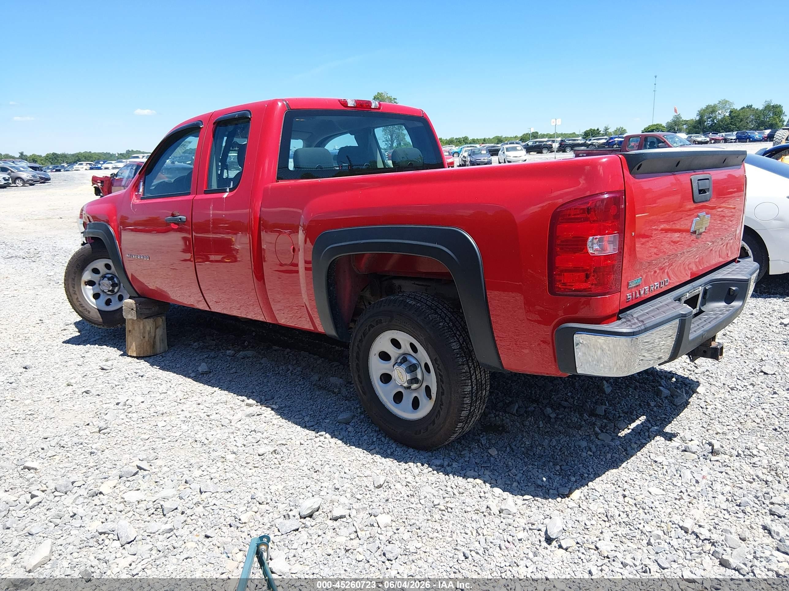 2011 Chevrolet Silverado 1500 Work Truck Красный vin: 1GCRKPE39BZ351095