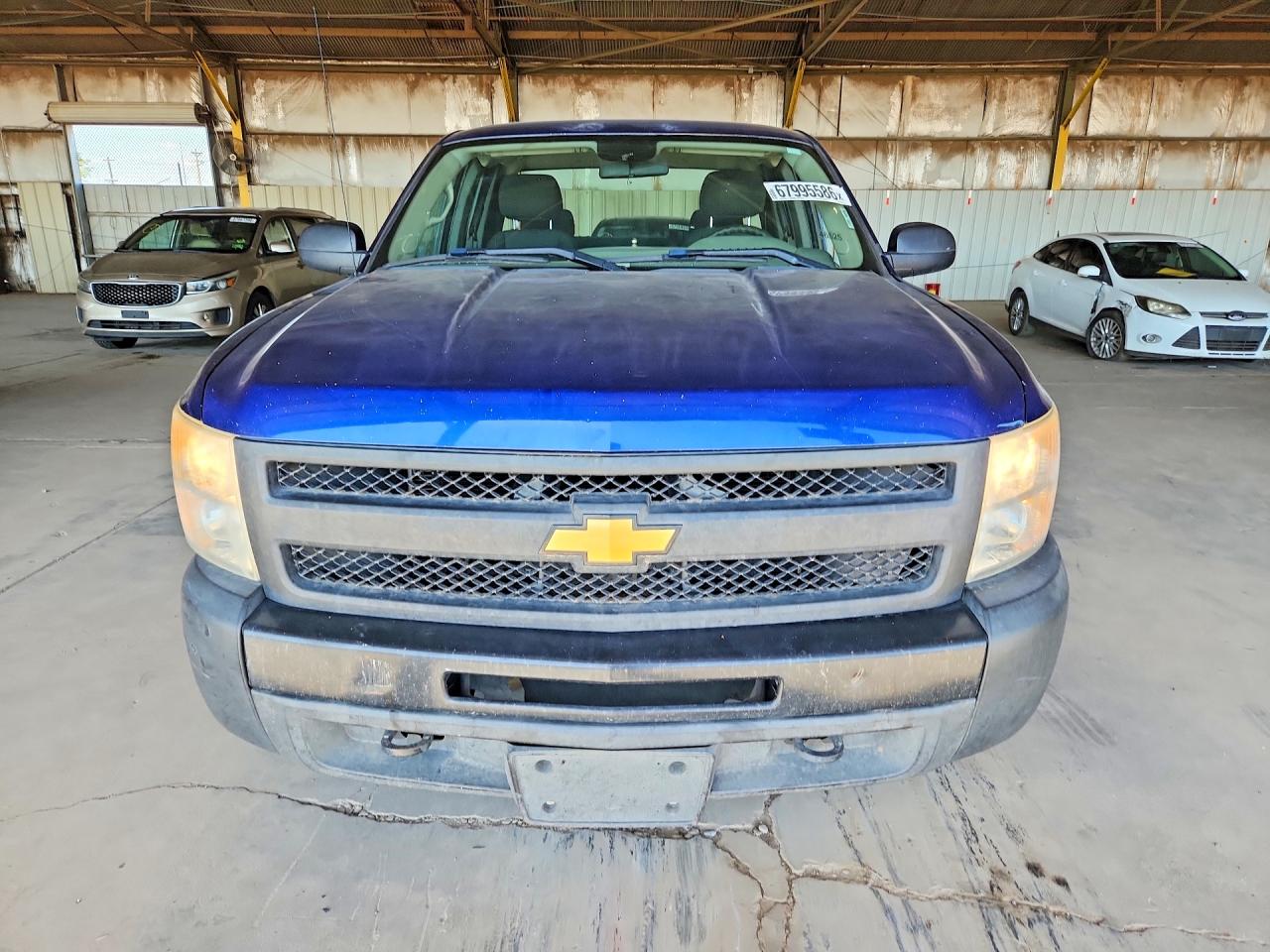 2013 Chevrolet Silverado K1500 Blue vin: 1GCRKPEA3DZ325013