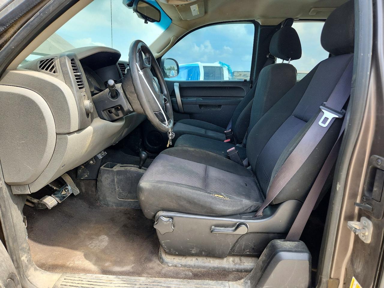 2012 Chevrolet Silverado K1500 Ls Gray vin: 1GCRKREA1CZ198577