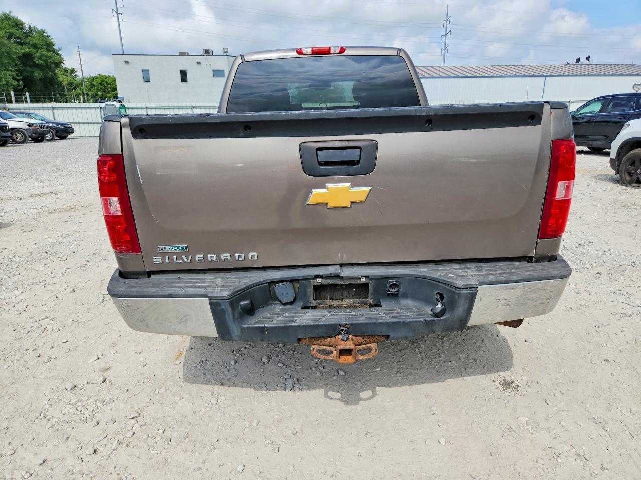2012 Chevrolet Silverado K1500 Ls Gray vin: 1GCRKREA1CZ198577