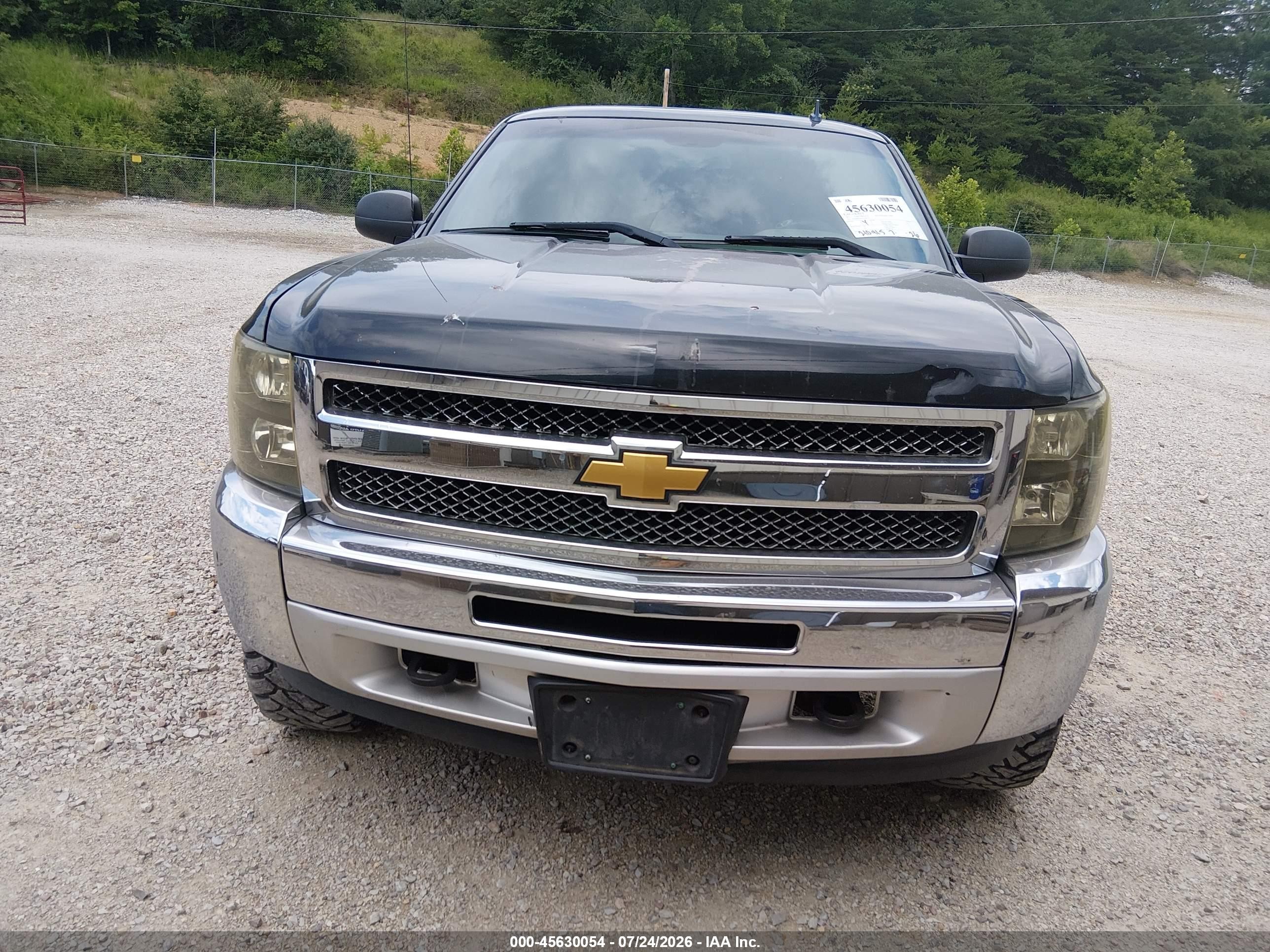 2013 Chevrolet Silverado 1500 Ls Black vin: 1GCRKREA2DZ200712