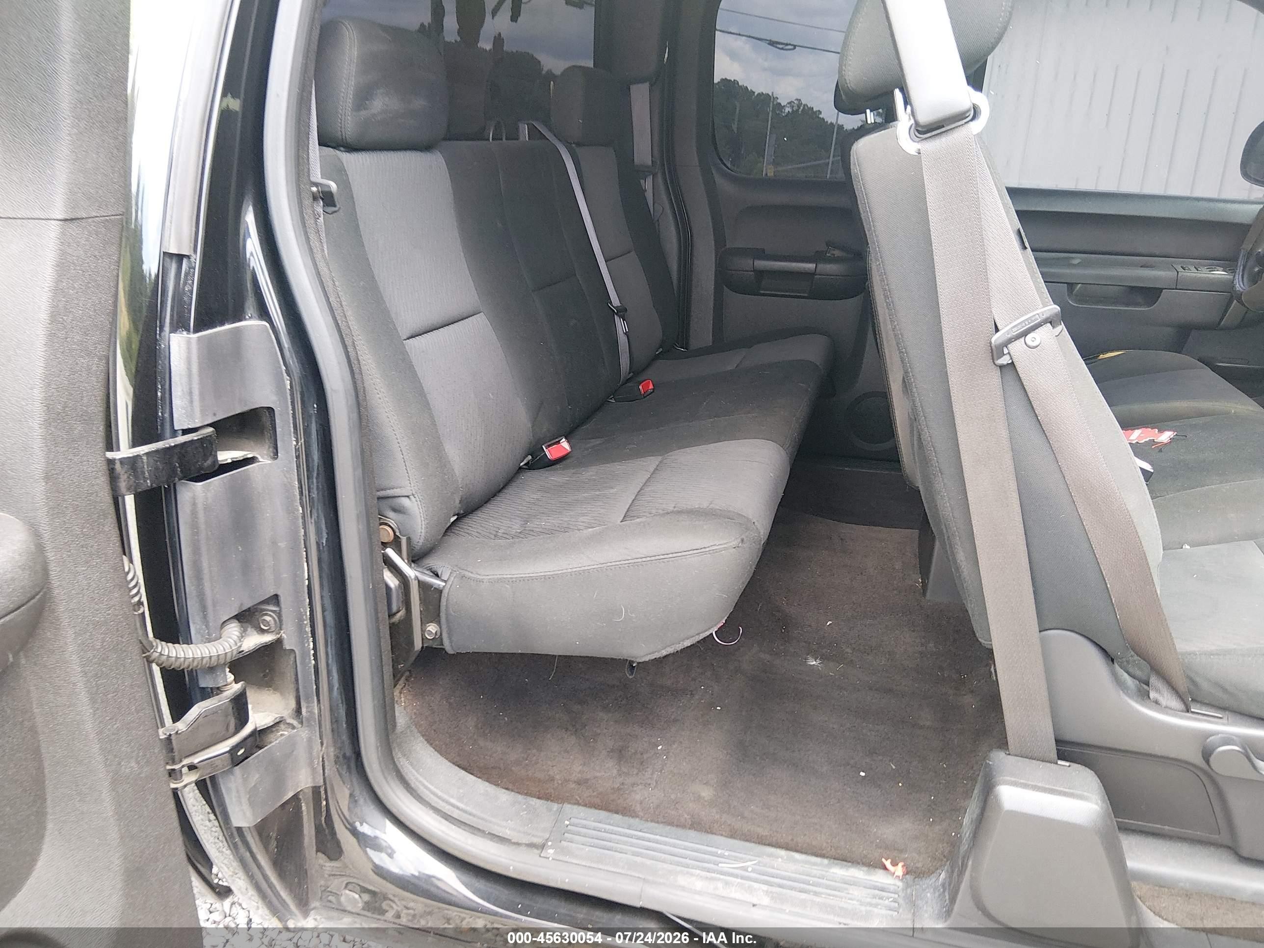 2013 Chevrolet Silverado 1500 Ls Black vin: 1GCRKREA2DZ200712