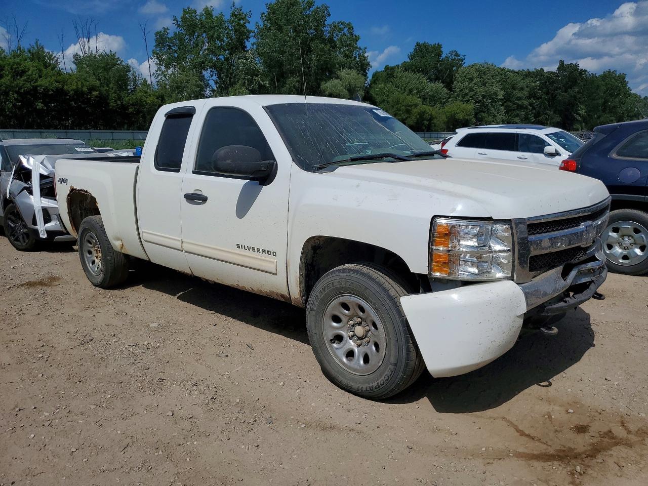 2011 Chevrolet Silverado K1500 Ls Белый vin: 1GCRKREA3BZ277652