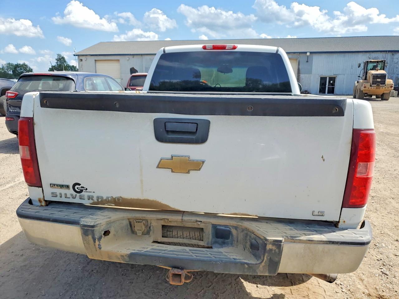2011 Chevrolet Silverado K1500 Ls Белый vin: 1GCRKREA3BZ277652