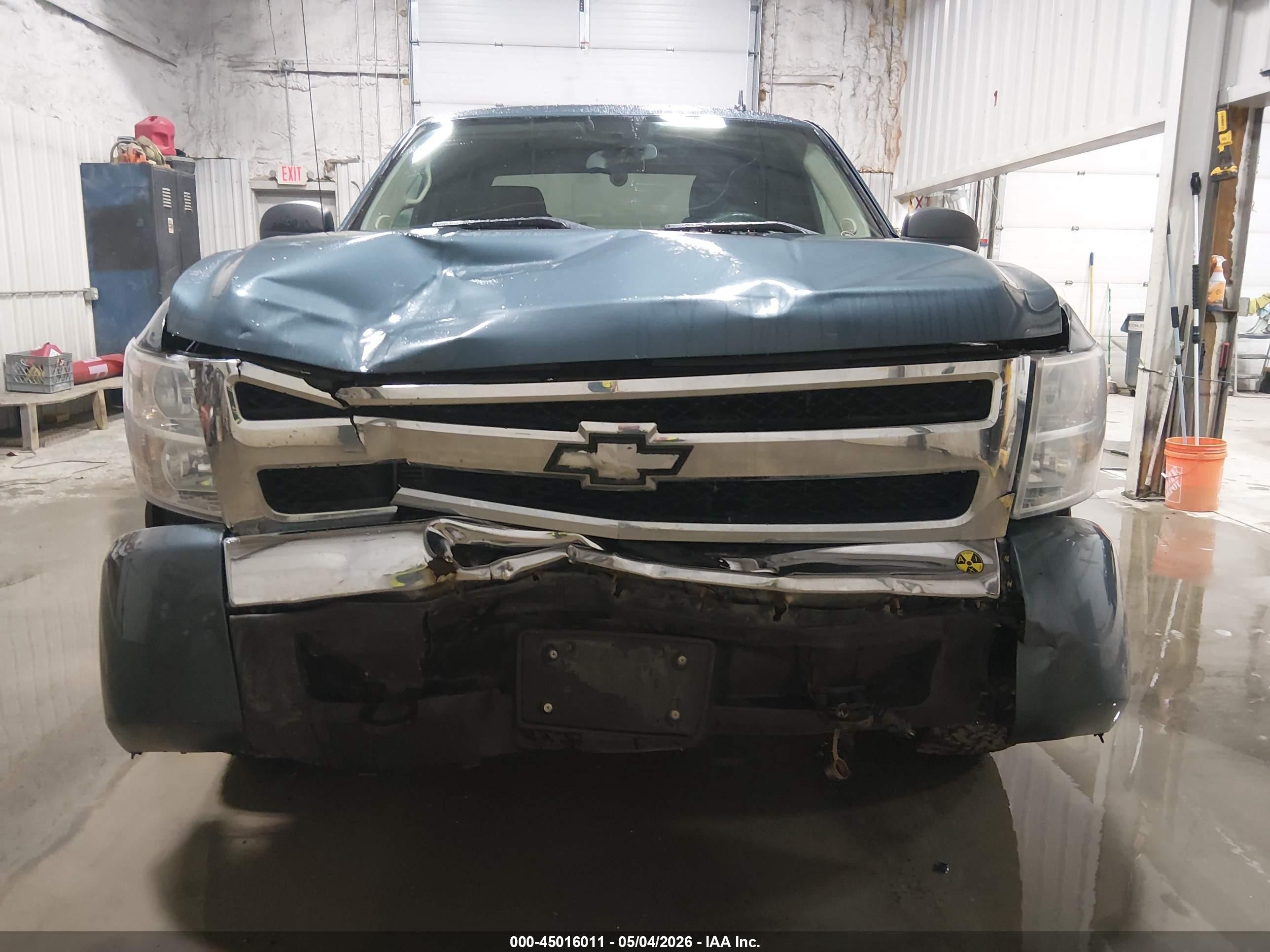 2011 Chevrolet Silverado 1500 Ls Синий vin: 1GCRKREA4BZ259516