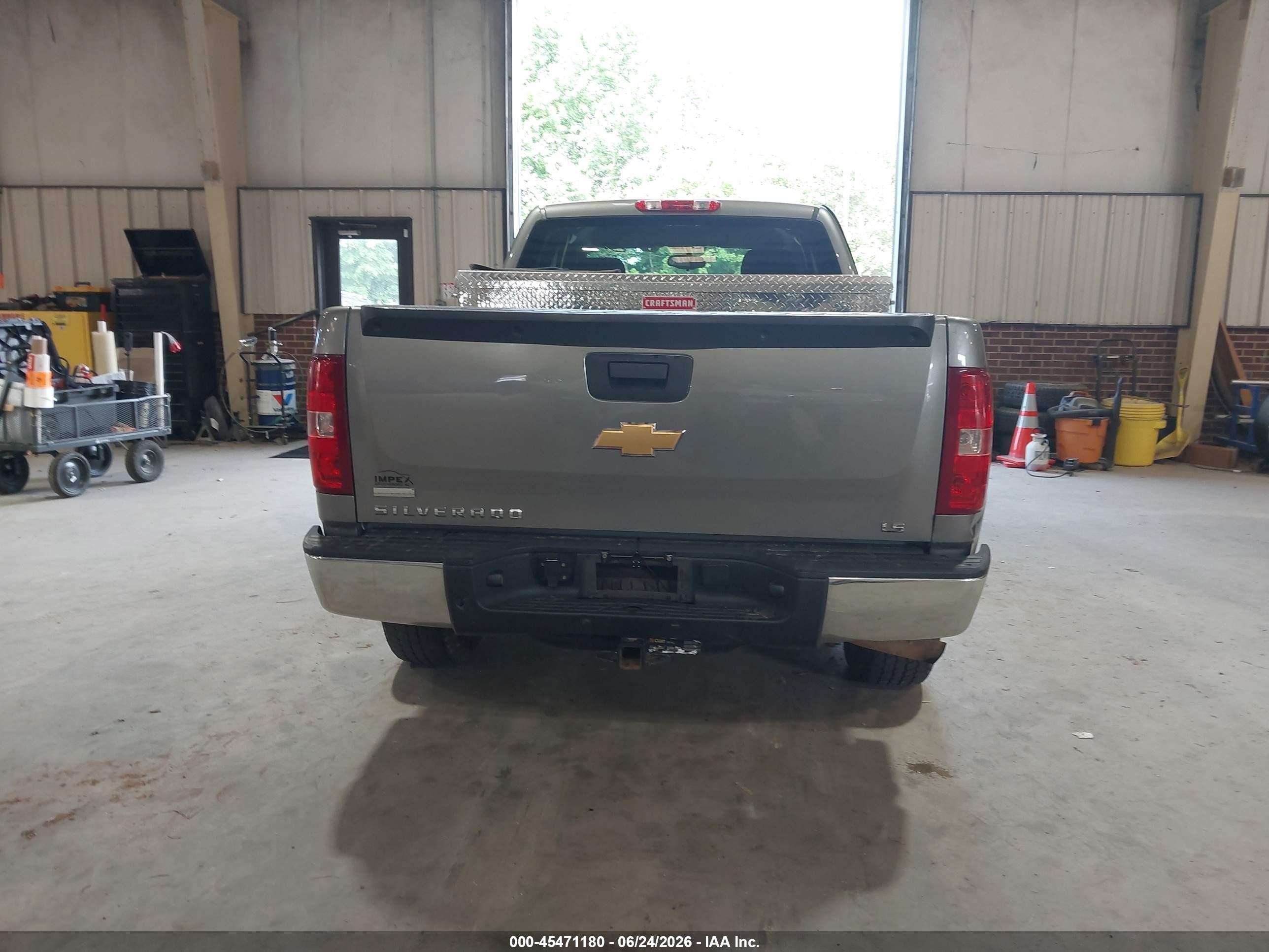 2012 Chevrolet Silverado 1500 Ls Pewter vin: 1GCRKREA7CZ229864