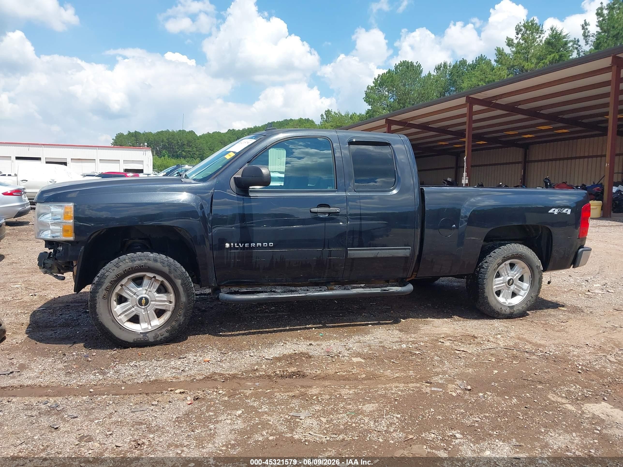 2012 Chevrolet Silverado 1500 Ls Black vin: 1GCRKREAXCZ261434