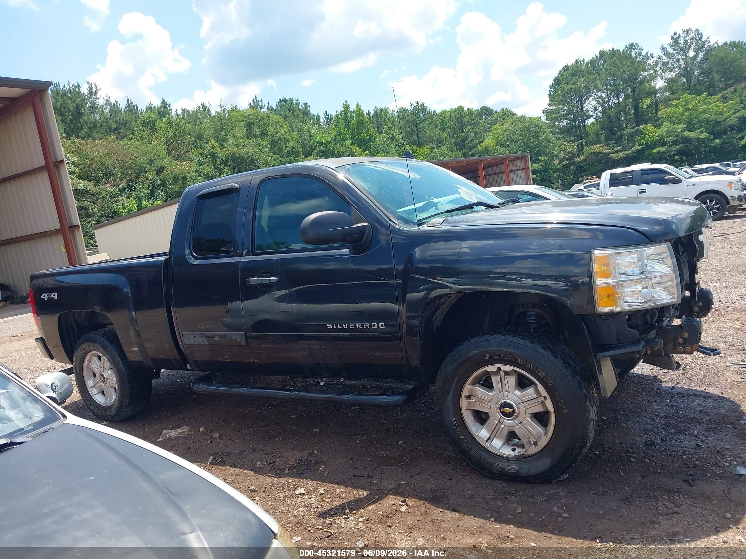 2012 Chevrolet Silverado 1500 Ls Black vin: 1GCRKREAXCZ261434