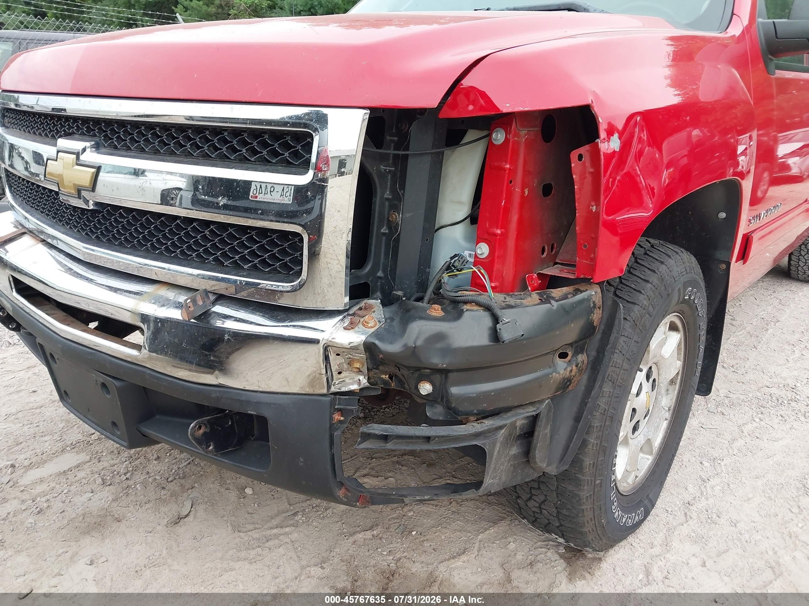2011 Chevrolet Silverado 1500 Lt Красный vin: 1GCRKSE30BZ135218