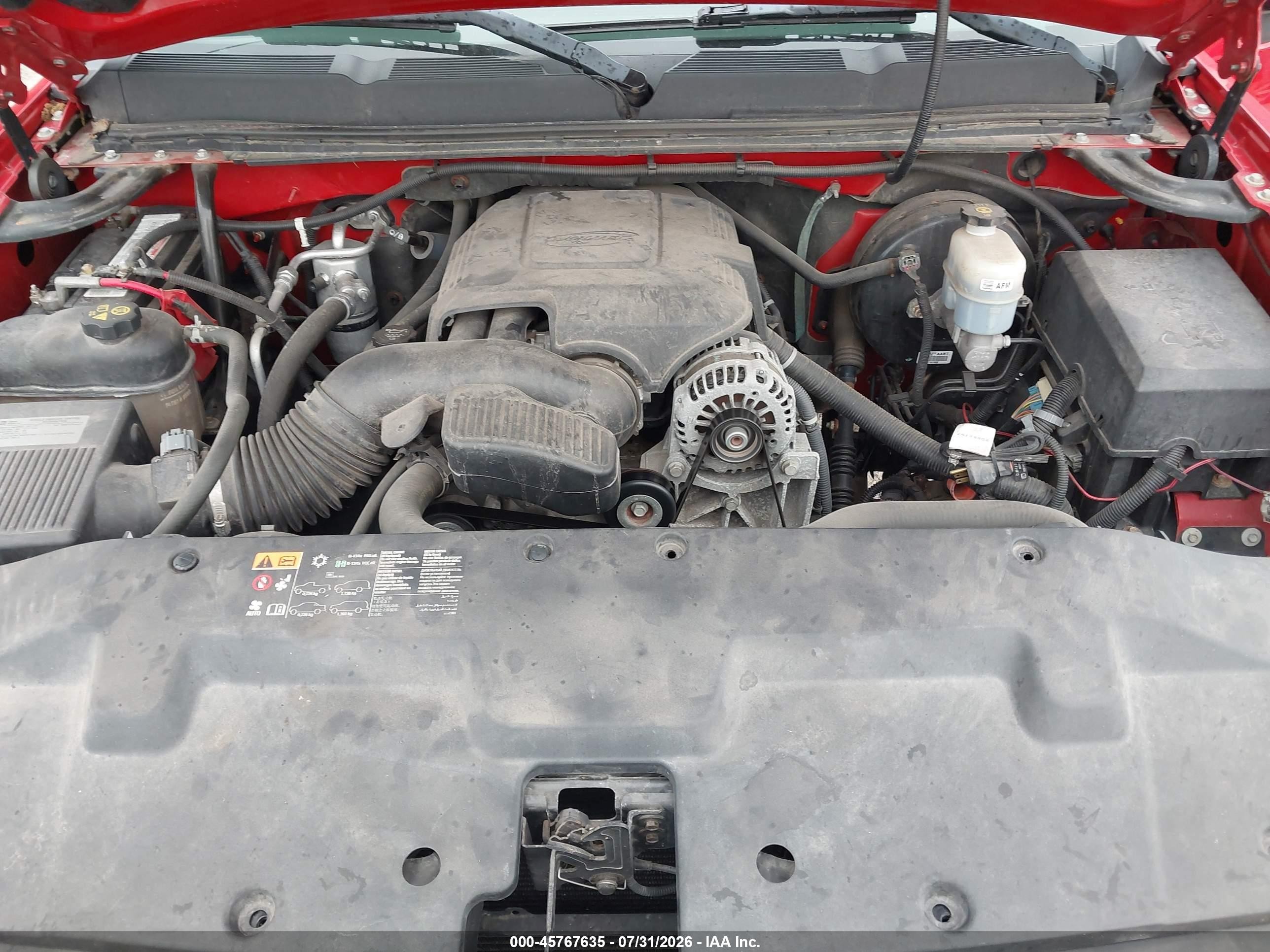 2011 Chevrolet Silverado 1500 Lt Красный vin: 1GCRKSE30BZ135218