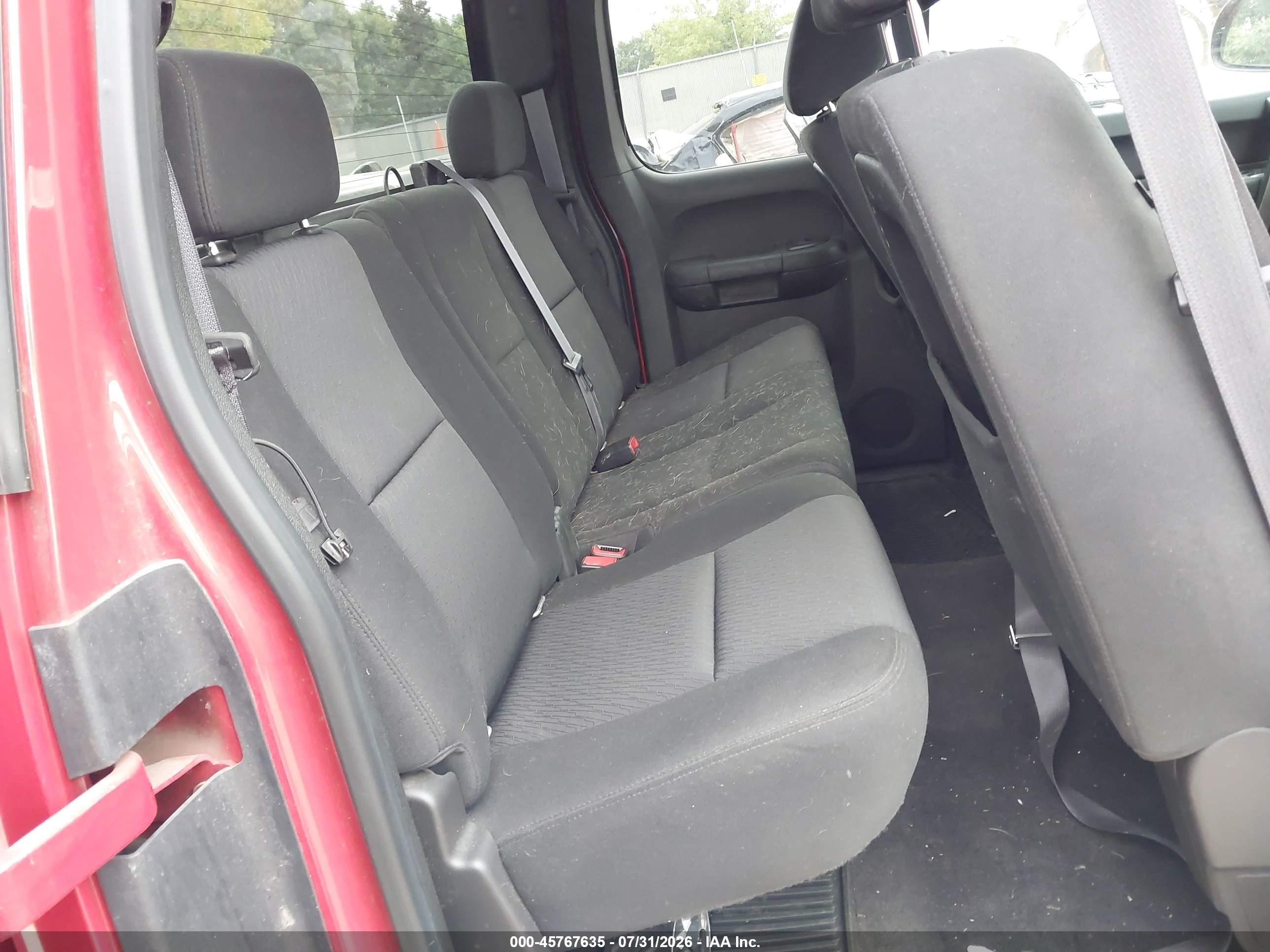 2011 Chevrolet Silverado 1500 Lt Красный vin: 1GCRKSE30BZ135218