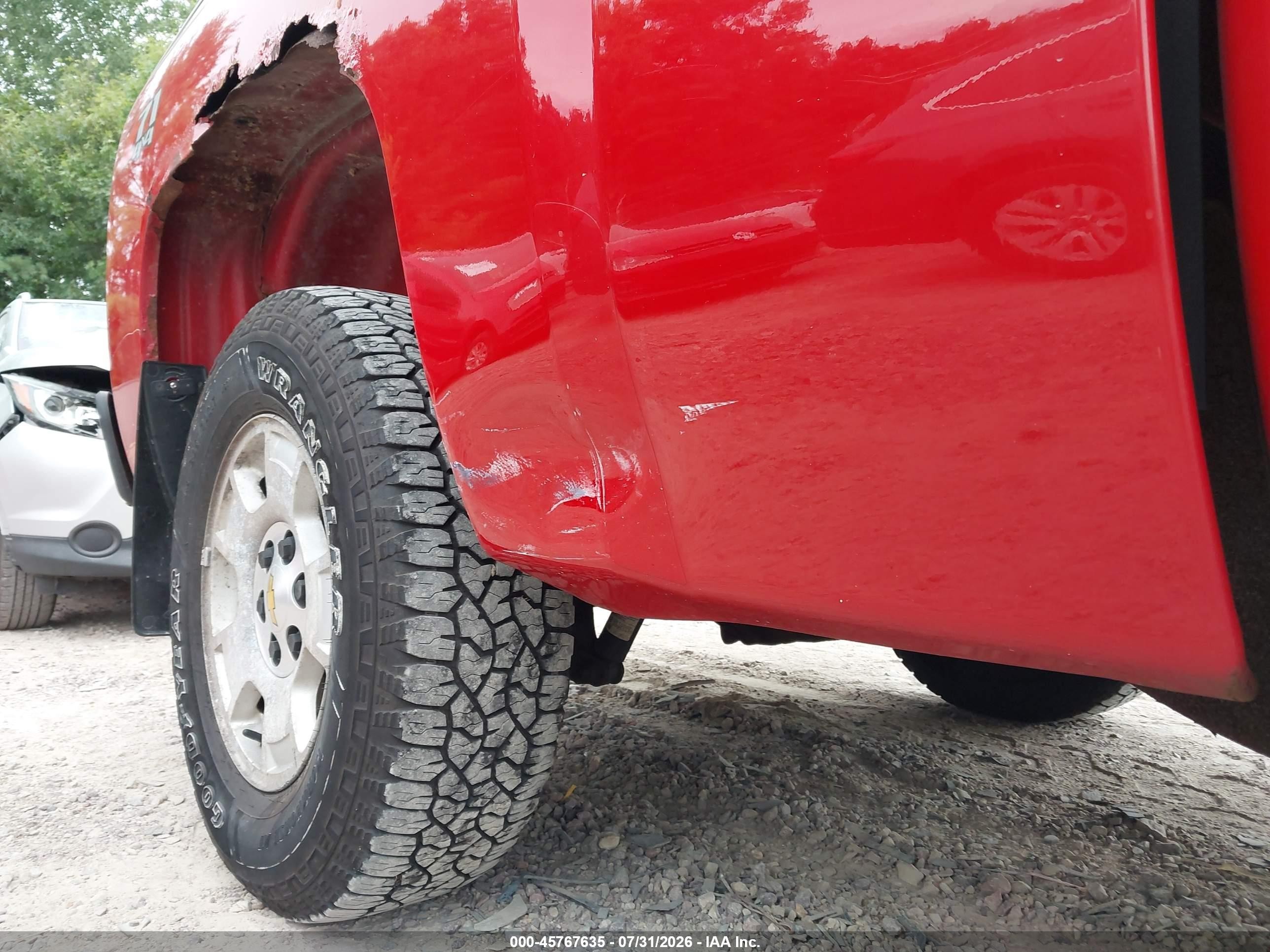 2011 Chevrolet Silverado 1500 Lt Красный vin: 1GCRKSE30BZ135218