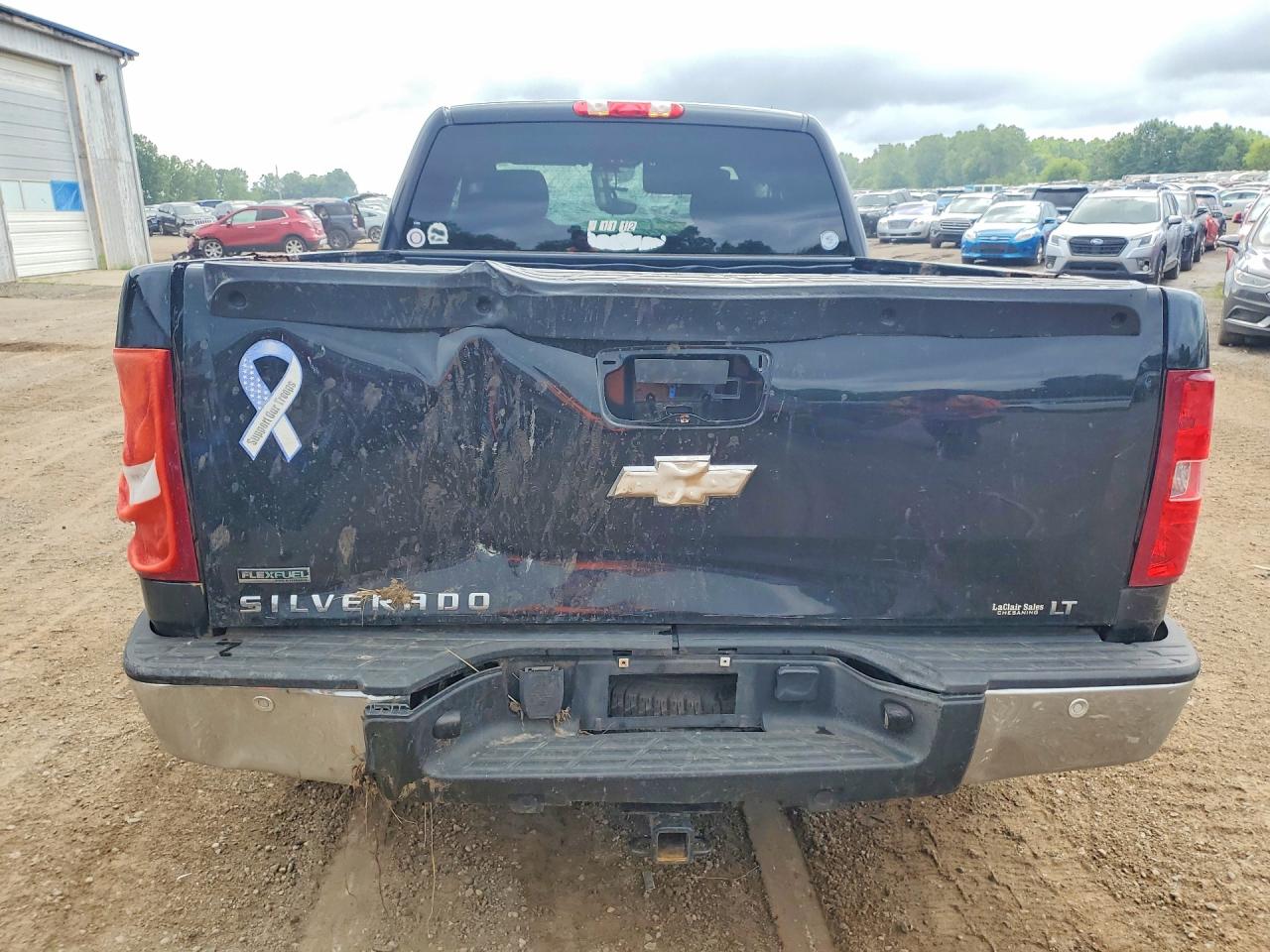 2011 Chevrolet Silverado K1500 Lt Black vin: 1GCRKSE30BZ207535