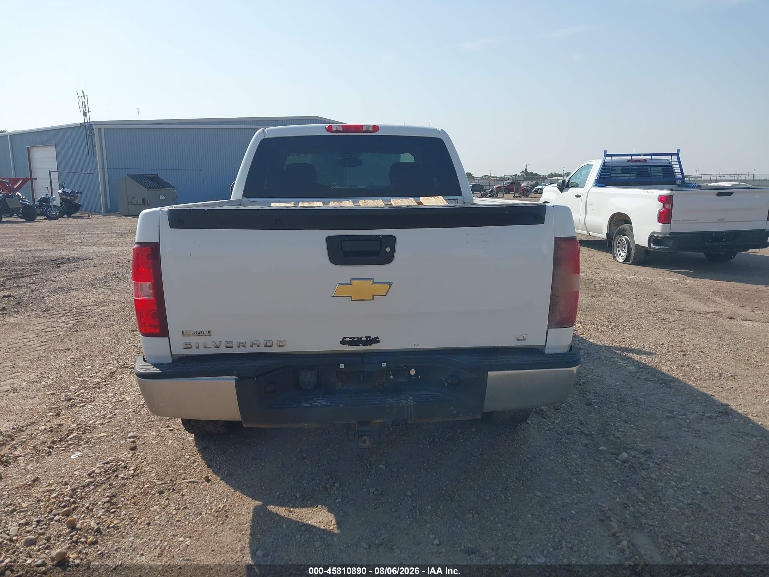 2011 Chevrolet Silverado 1500 Lt White vin: 1GCRKSE30BZ296720