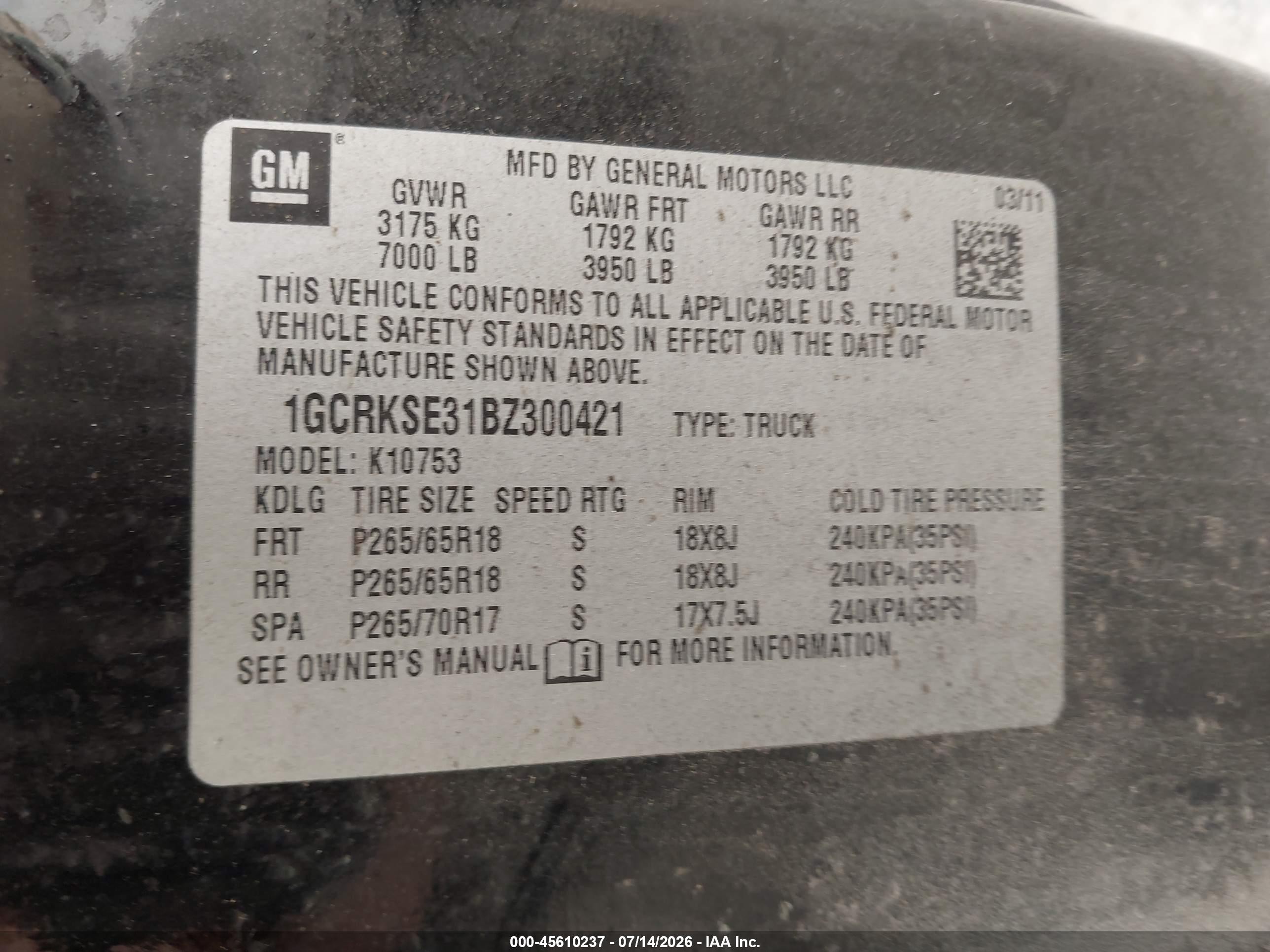2011 Chevrolet Silverado K1500 Lt Black vin: 1GCRKSE31BZ300421