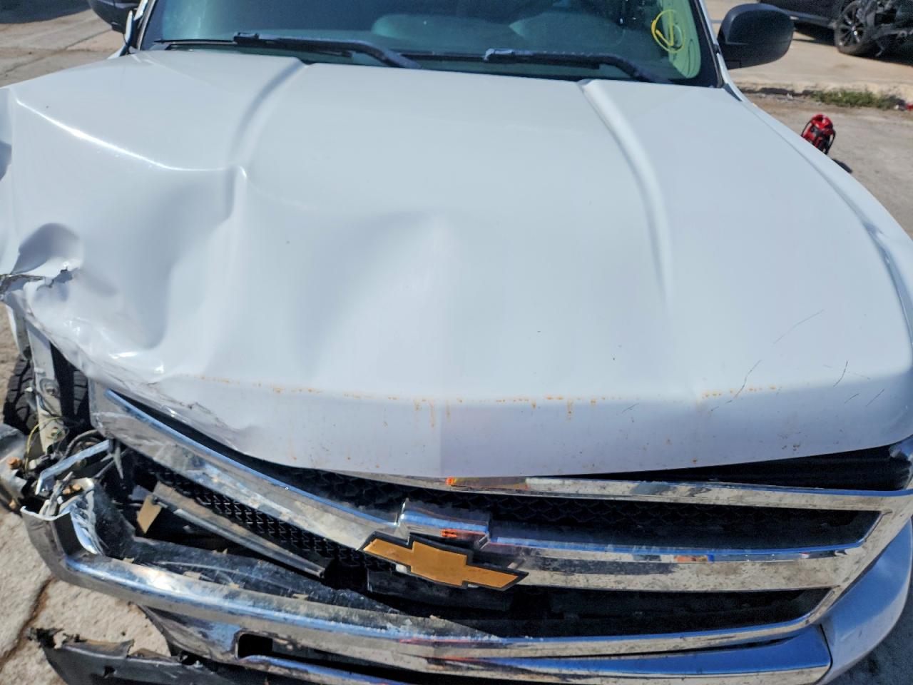 2011 Chevrolet Silverado Ltz White vin: 1GCRKSE31BZ314156