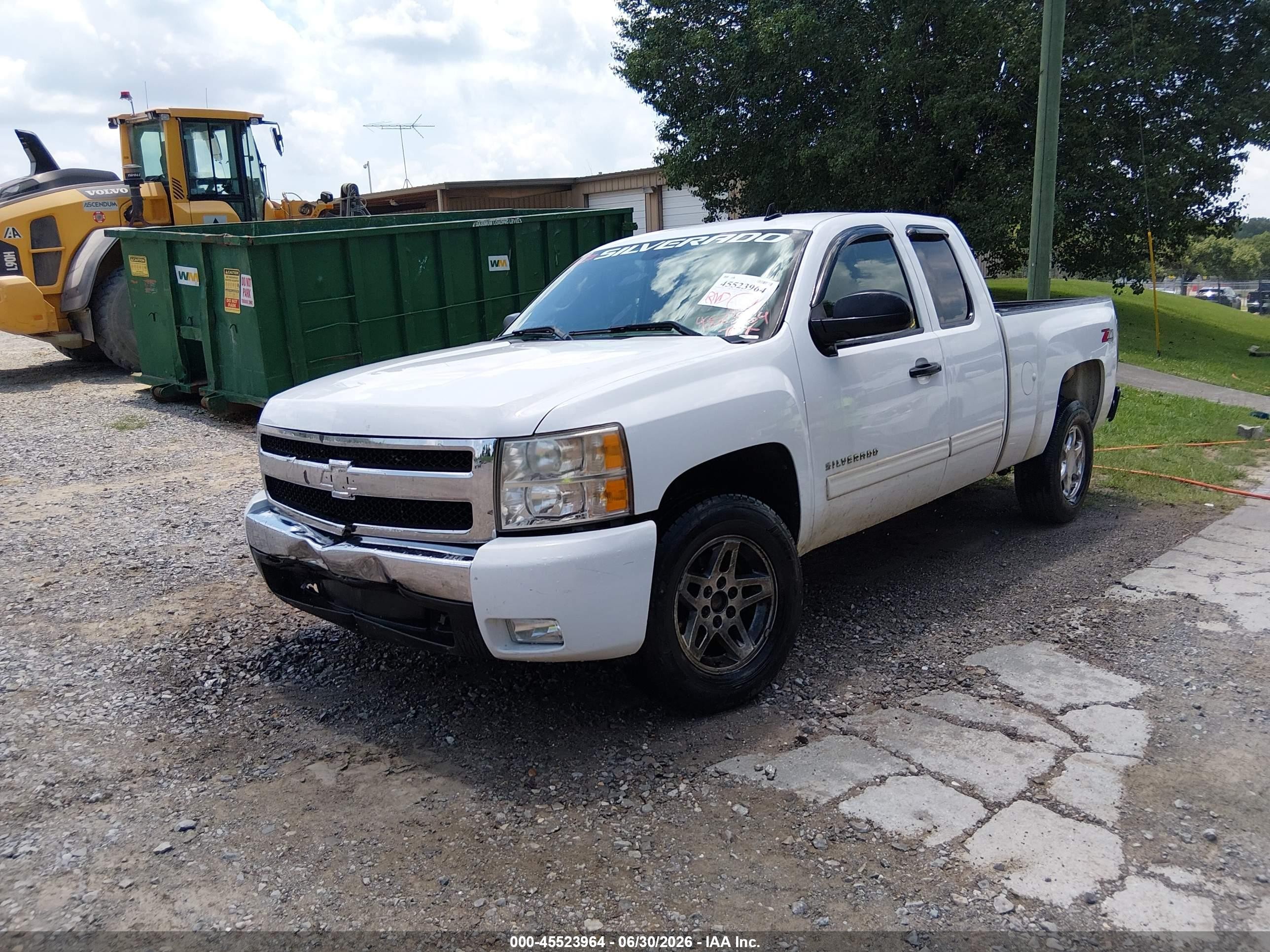 2011 Chevrolet Silverado 1500 Lt White vin: 1GCRKSE32BZ194397