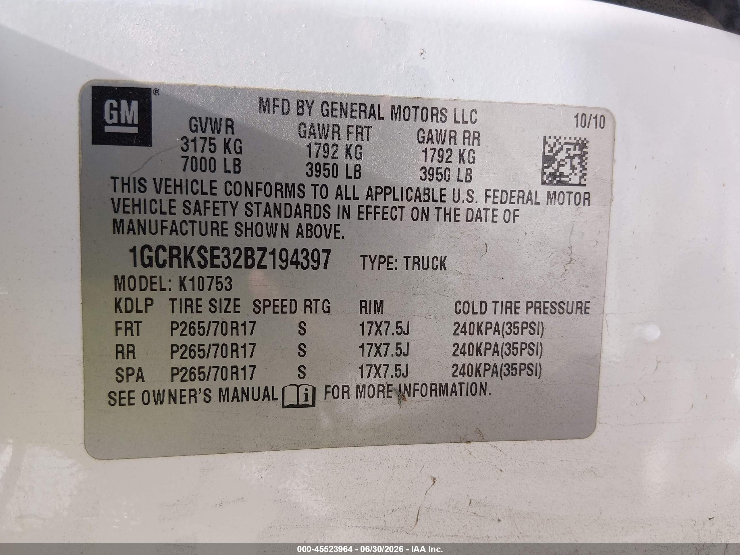 2011 Chevrolet Silverado 1500 Lt White vin: 1GCRKSE32BZ194397