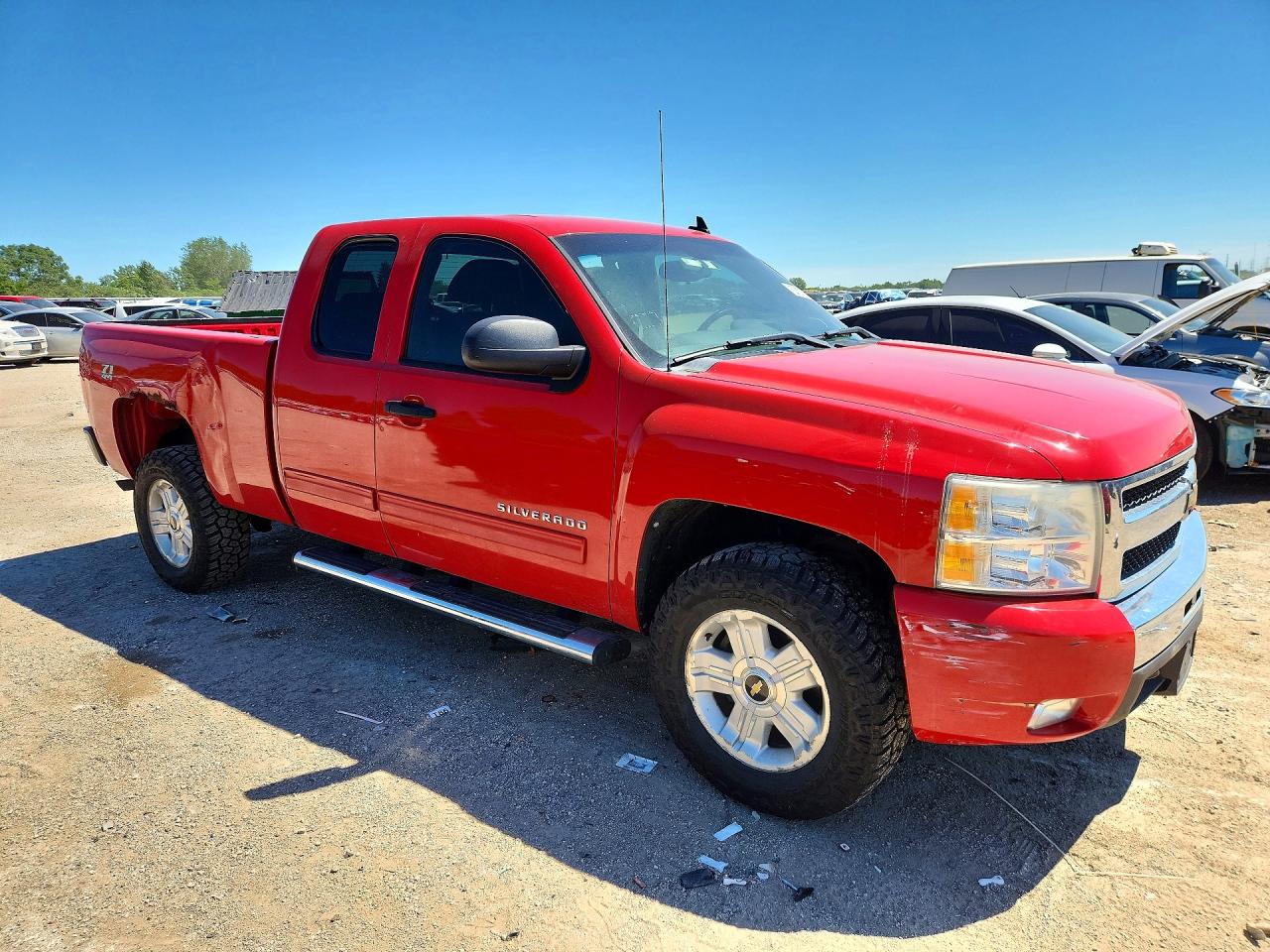 2011 Chevrolet Silverado K1500 Lt Red vin: 1GCRKSE32BZ245008