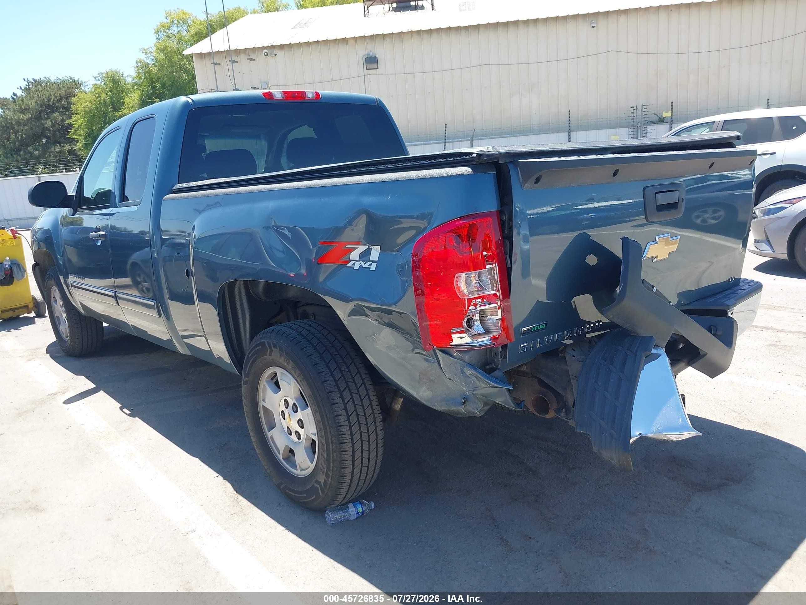2011 Chevrolet Silverado 1500 Lt Blue vin: 1GCRKSE32BZ280969