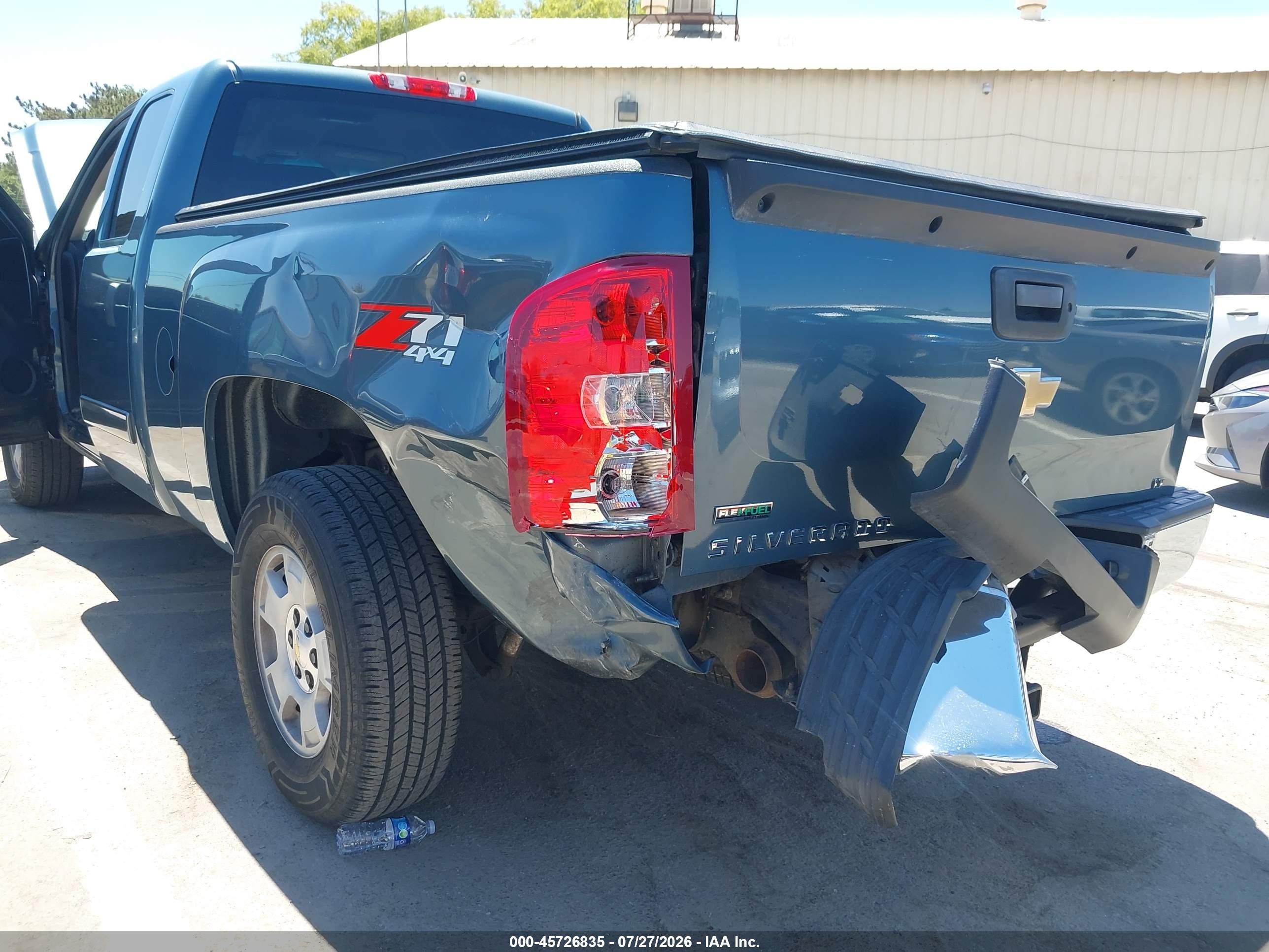 2011 Chevrolet Silverado 1500 Lt Blue vin: 1GCRKSE32BZ280969