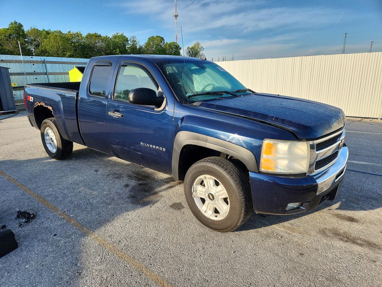 2011 Chevrolet Silverado K1500 Lt Синий vin: 1GCRKSE33BZ202930