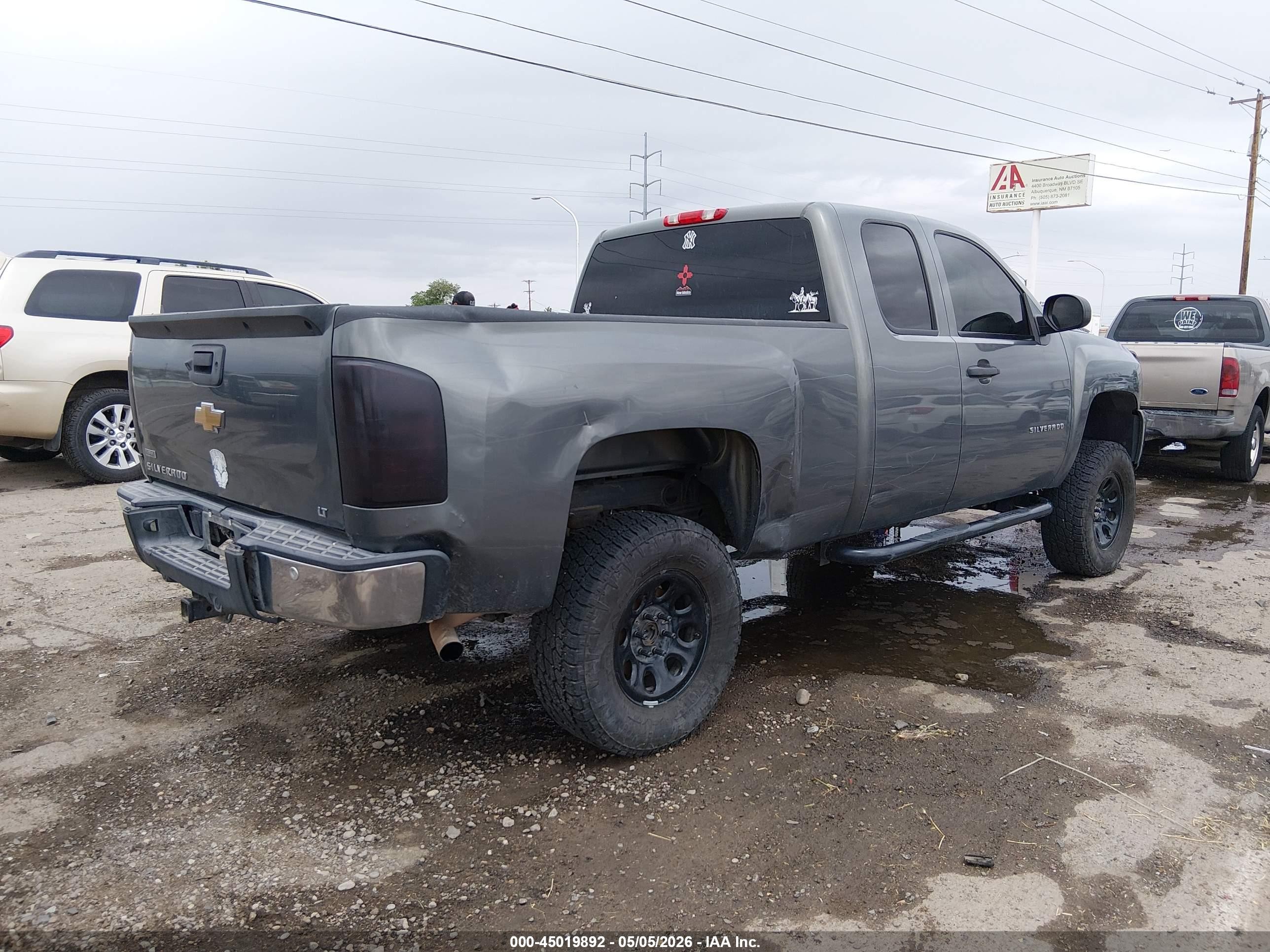 2011 Chevrolet Silverado 1500 Lt Серый vin: 1GCRKSE33BZ207772