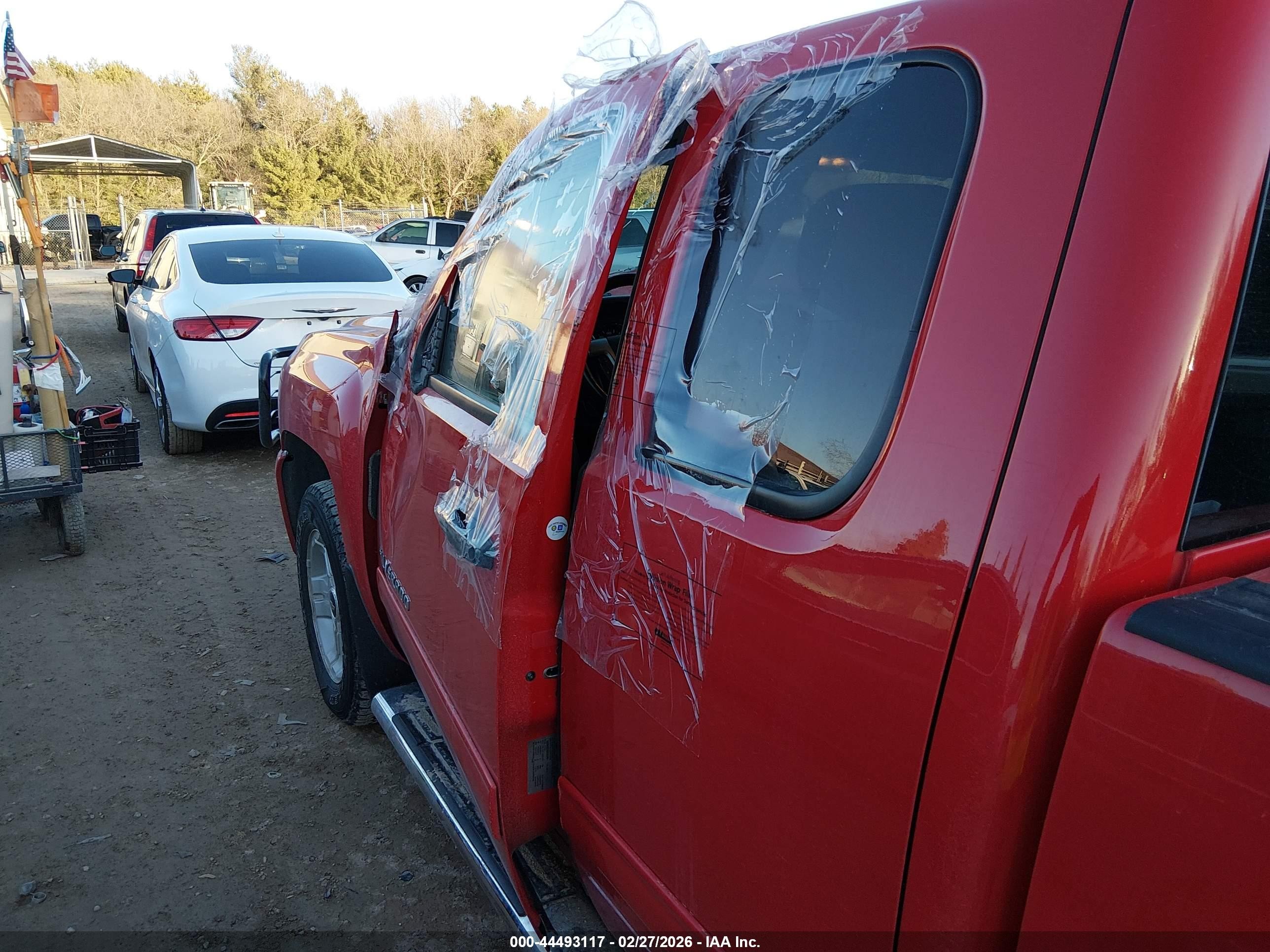 2011 Chevrolet Silverado 1500 Lt Красный vin: 1GCRKSE33BZ320461