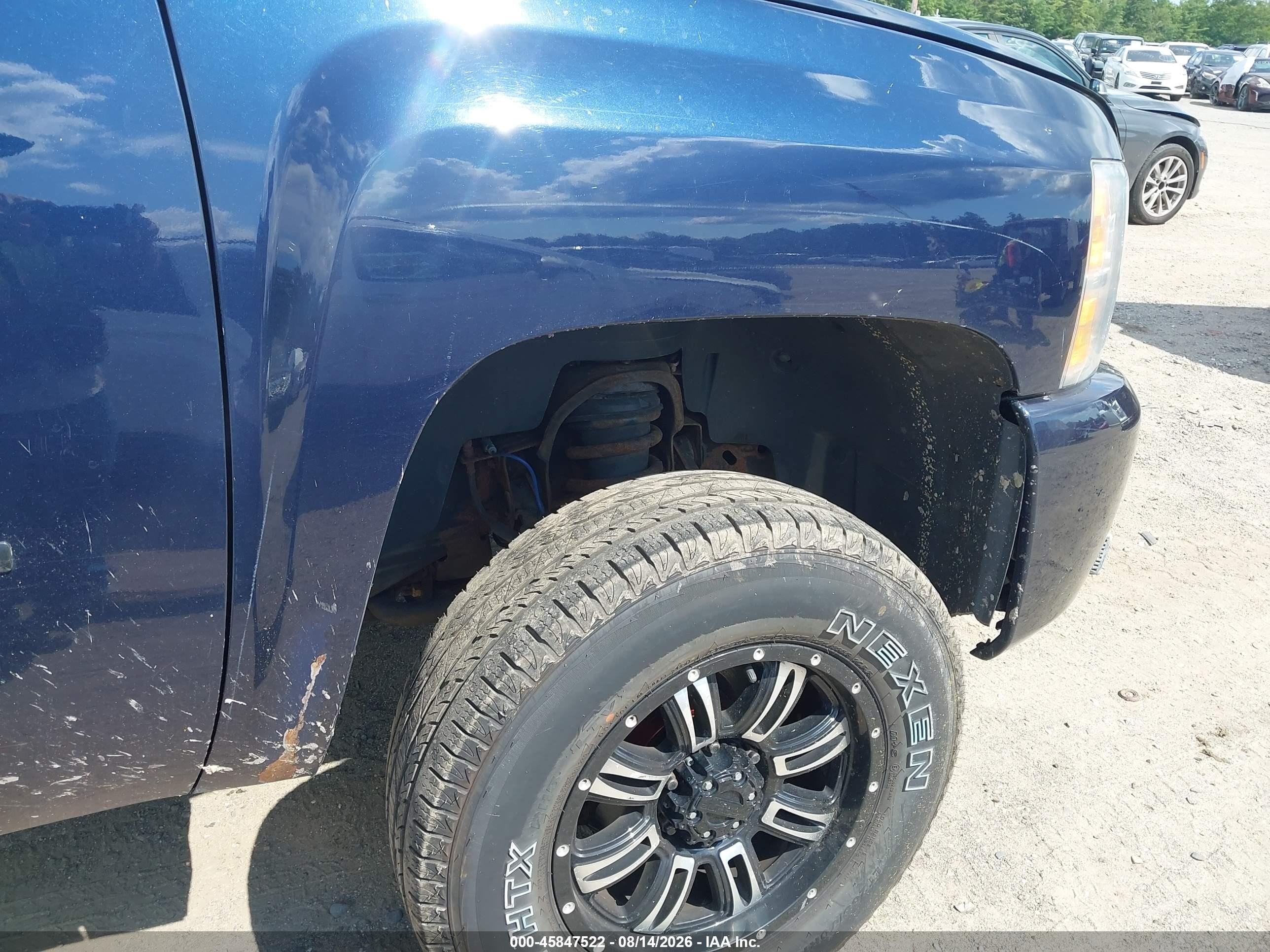 2011 Chevrolet Silverado 1500 Lt Dark Blue vin: 1GCRKSE33BZ339415