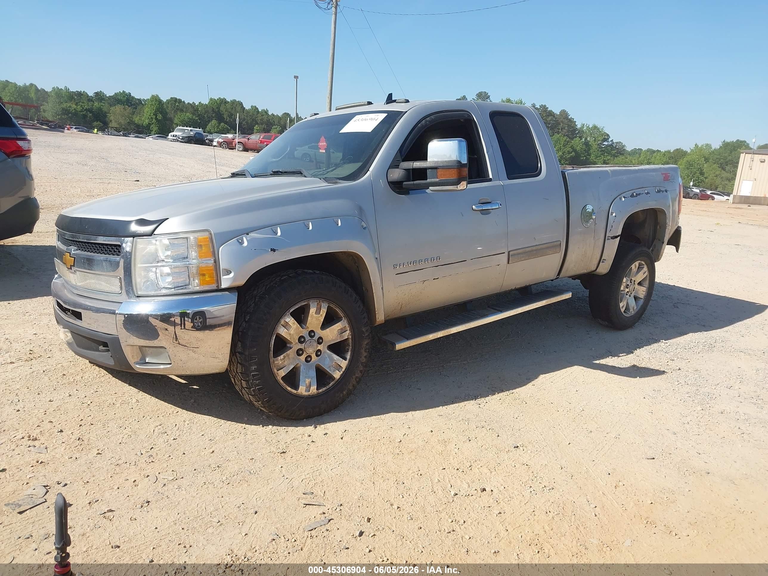 2011 Chevrolet Silverado 1500 Lt Silver vin: 1GCRKSE33BZ379784