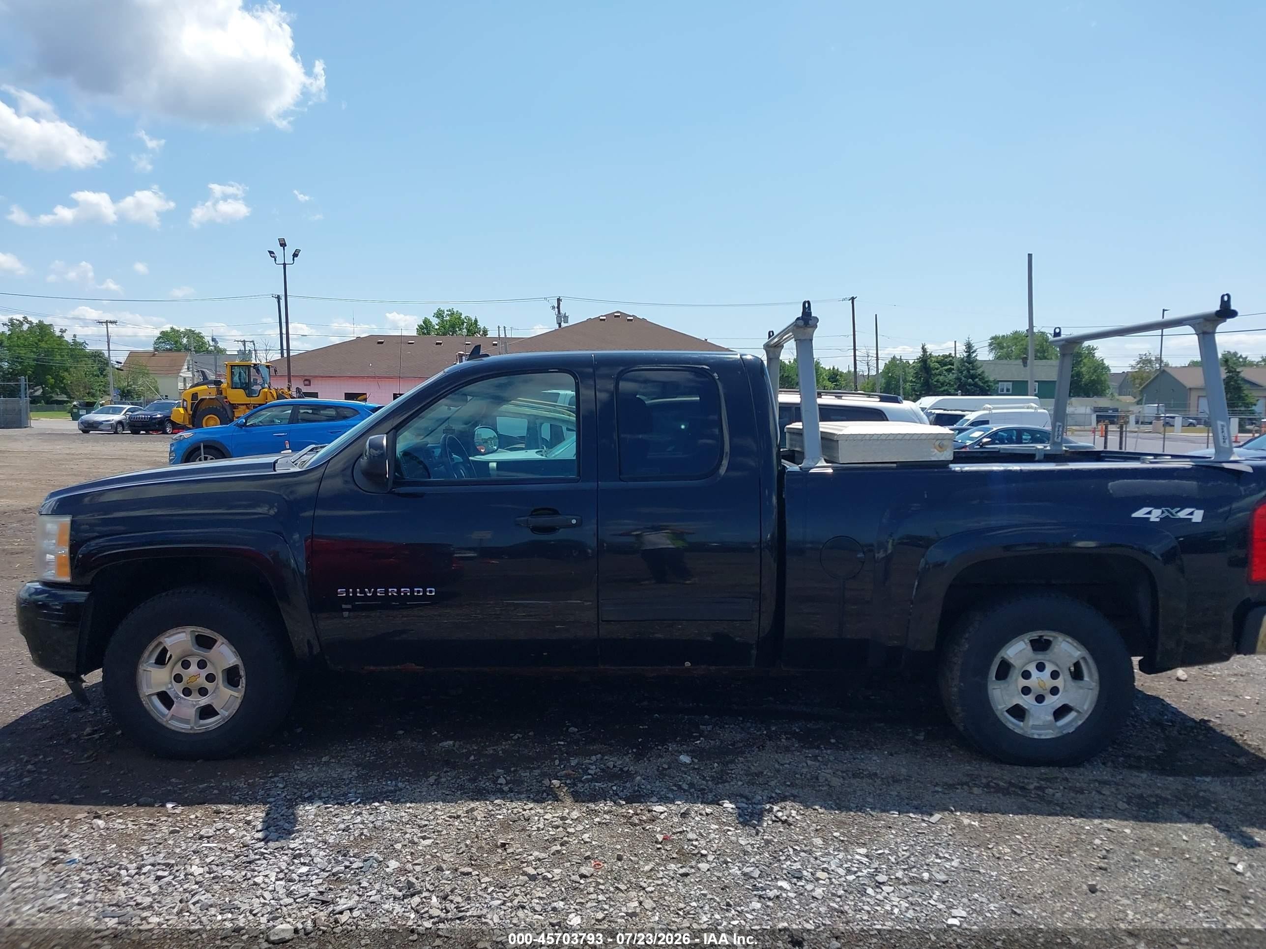 2011 Chevrolet Silverado 1500 Lt Black vin: 1GCRKSE34BZ319593