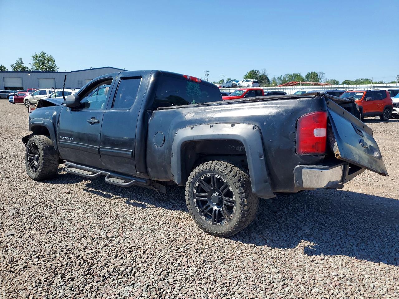 2011 Chevrolet Silverado K1500 Lt Черный vin: 1GCRKSE34BZ328830