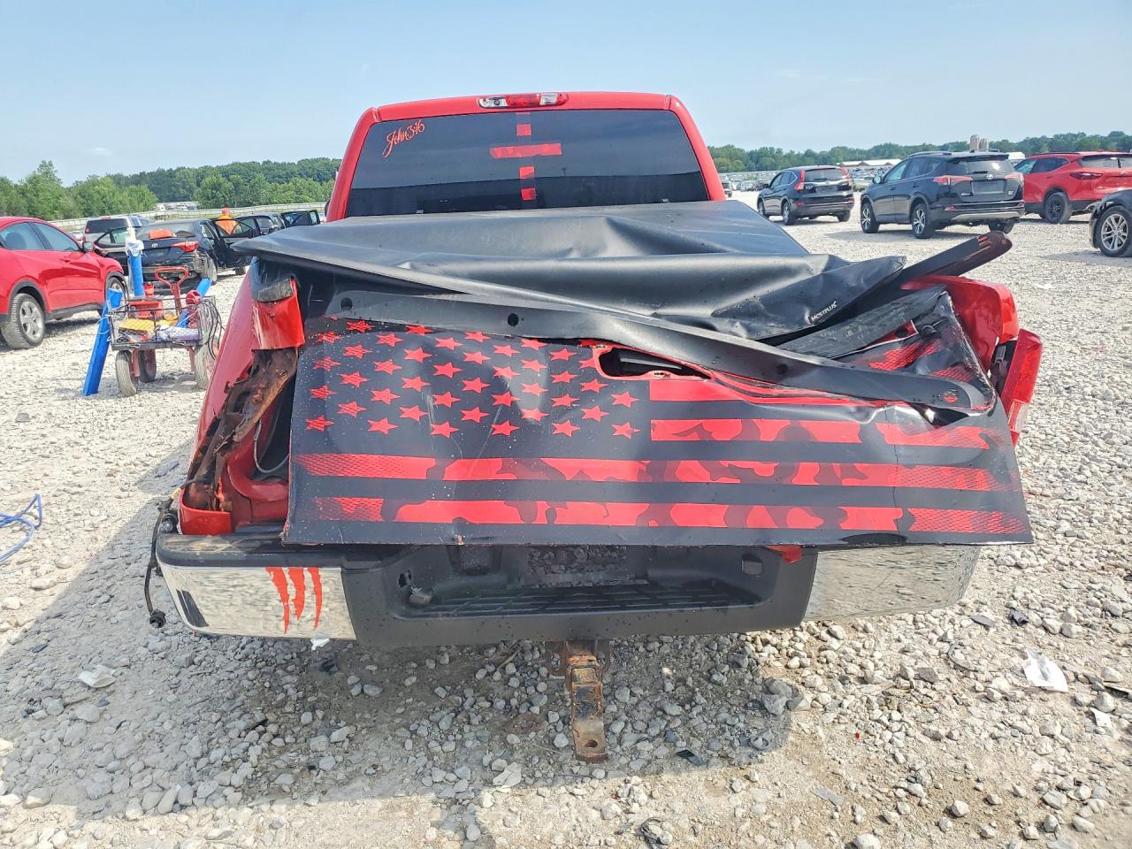 2011 Chevrolet Silverado K1500 Lt Red vin: 1GCRKSE35BZ119063
