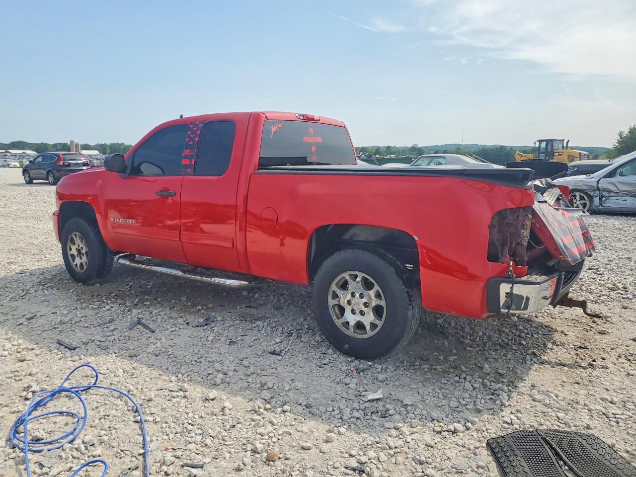 2011 Chevrolet Silverado K1500 Lt Red vin: 1GCRKSE35BZ119063