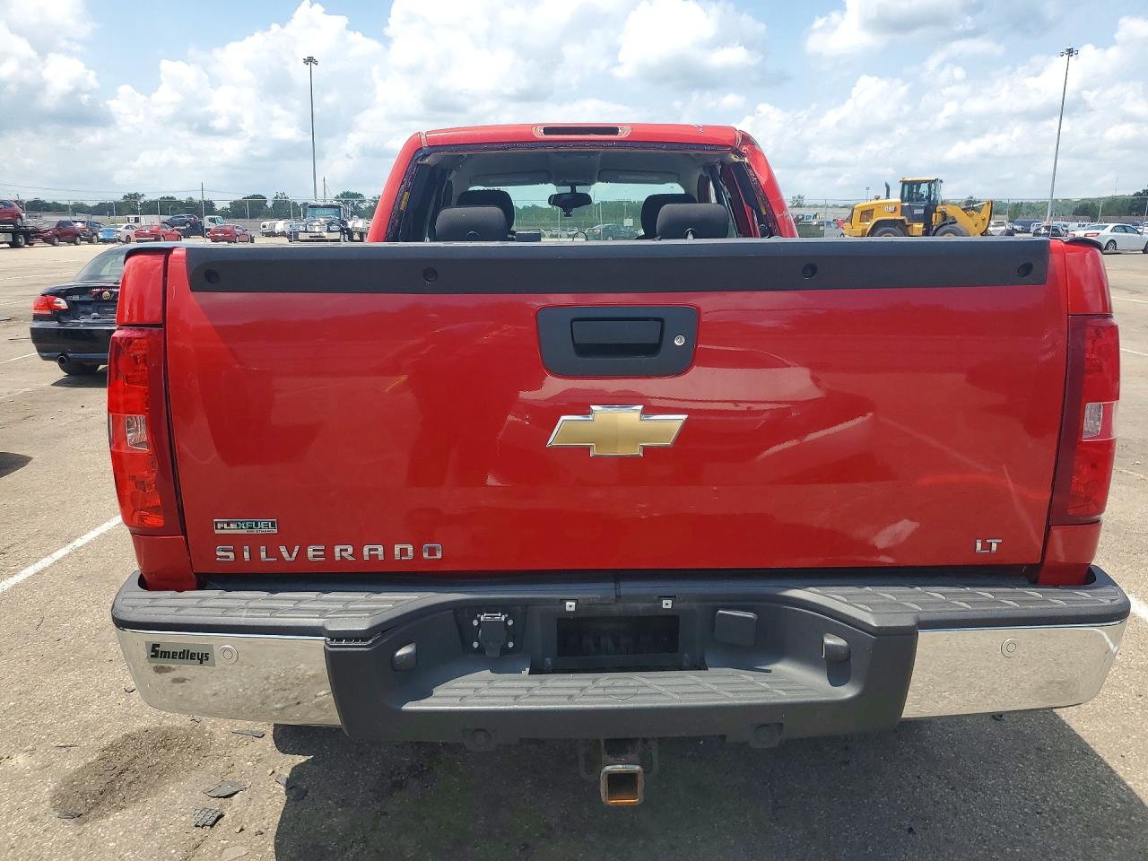 2011 Chevrolet Silverado K1500 Lt Red vin: 1GCRKSE35BZ236562