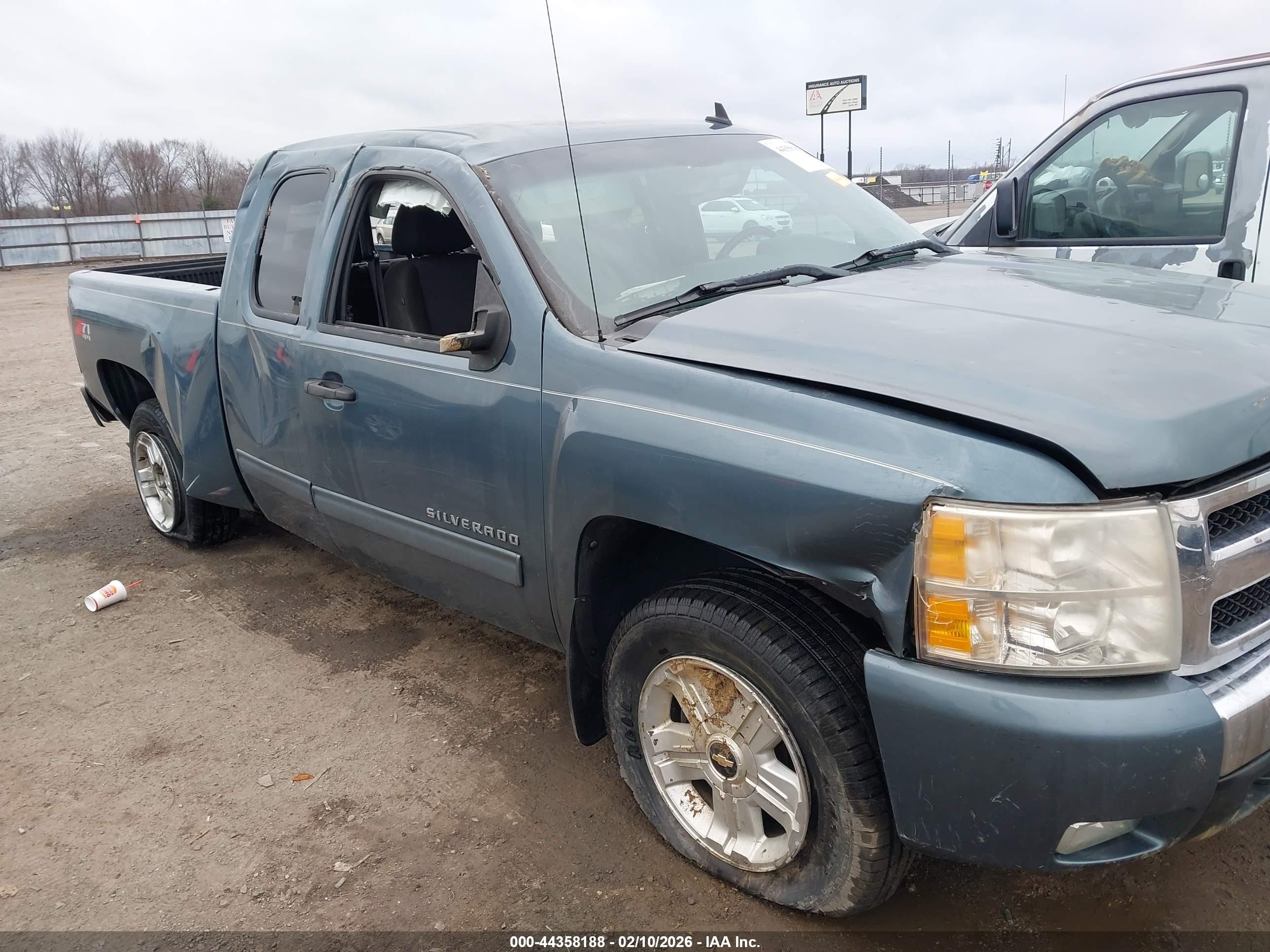 2011 Chevrolet Silverado 1500 Lt Blue vin: 1GCRKSE35BZ310627