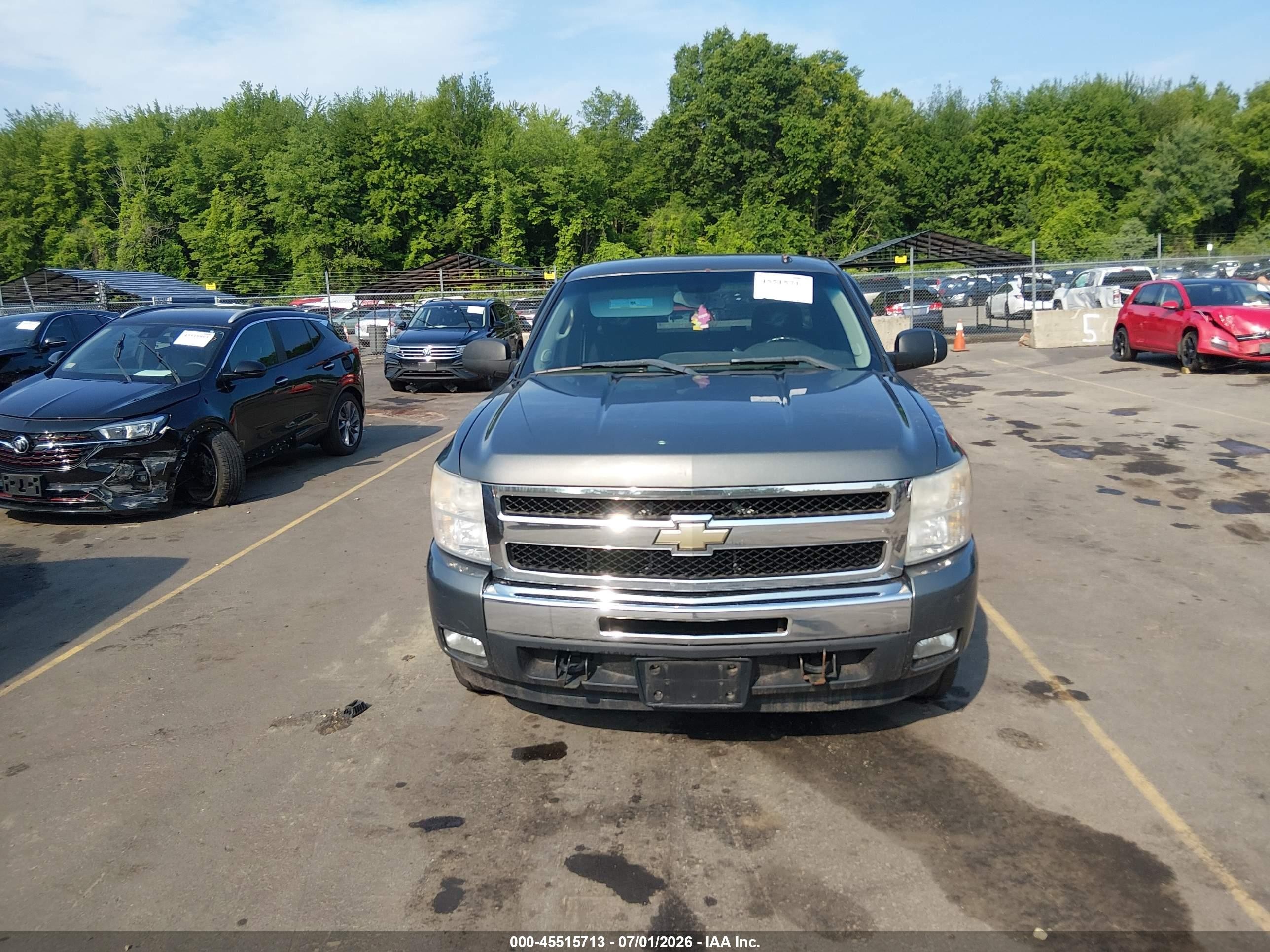 2011 Chevrolet Silverado 1500 Lt Gray vin: 1GCRKSE36BZ295653