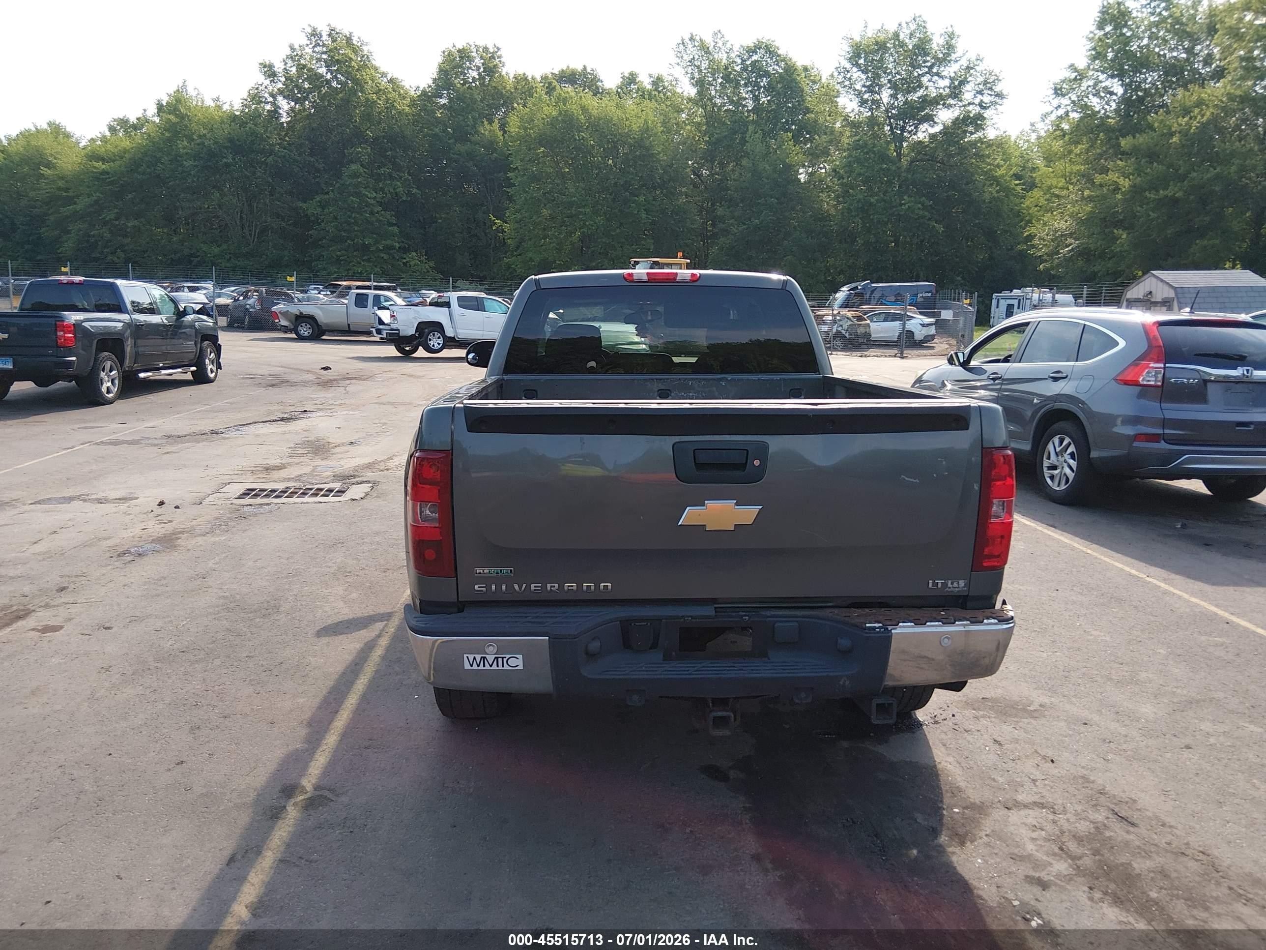 2011 Chevrolet Silverado 1500 Lt Gray vin: 1GCRKSE36BZ295653