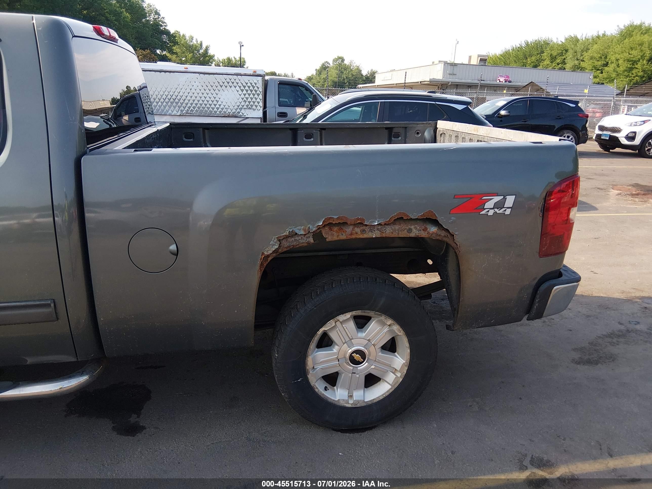 2011 Chevrolet Silverado 1500 Lt Gray vin: 1GCRKSE36BZ295653