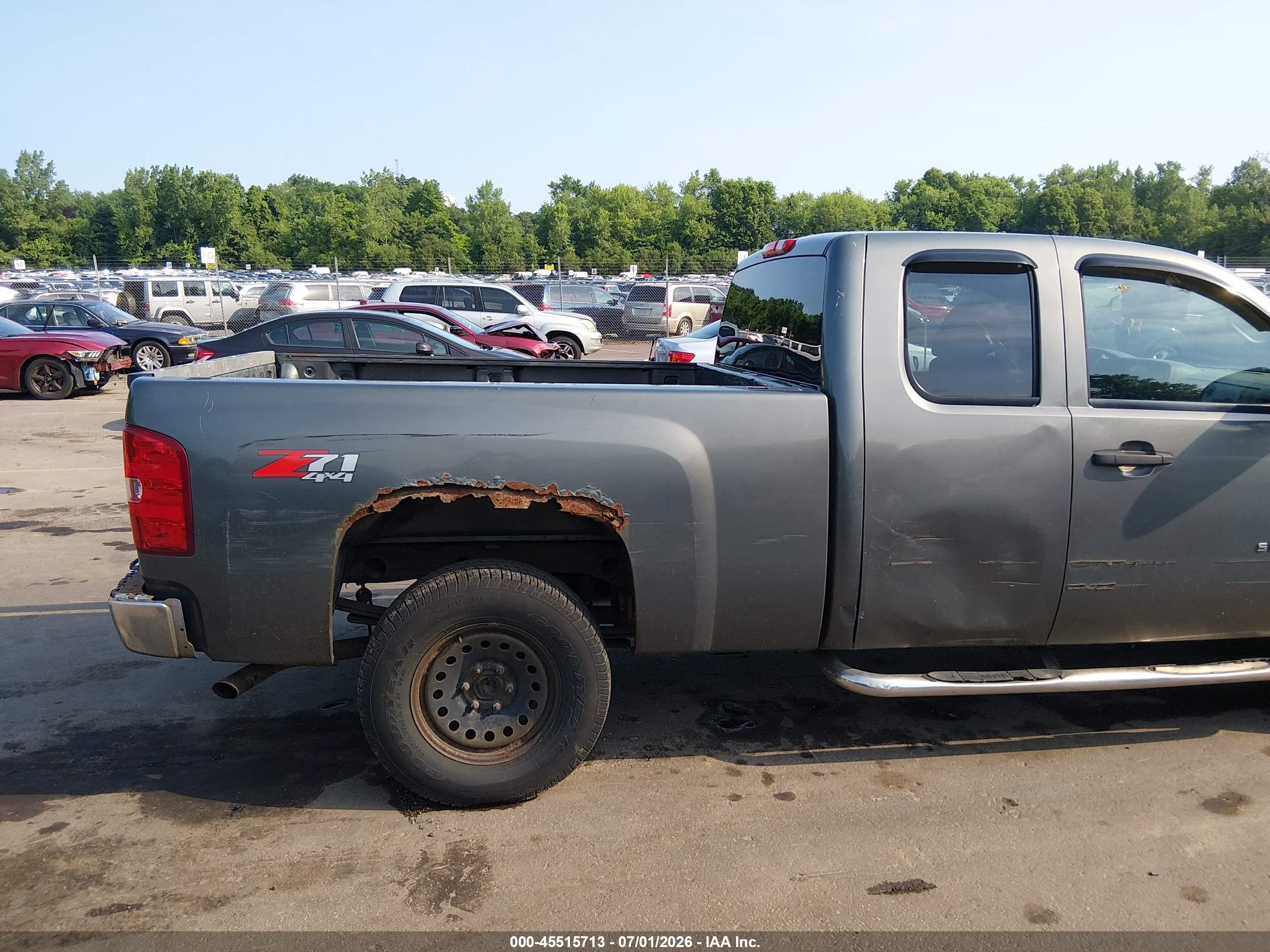 2011 Chevrolet Silverado 1500 Lt Gray vin: 1GCRKSE36BZ295653