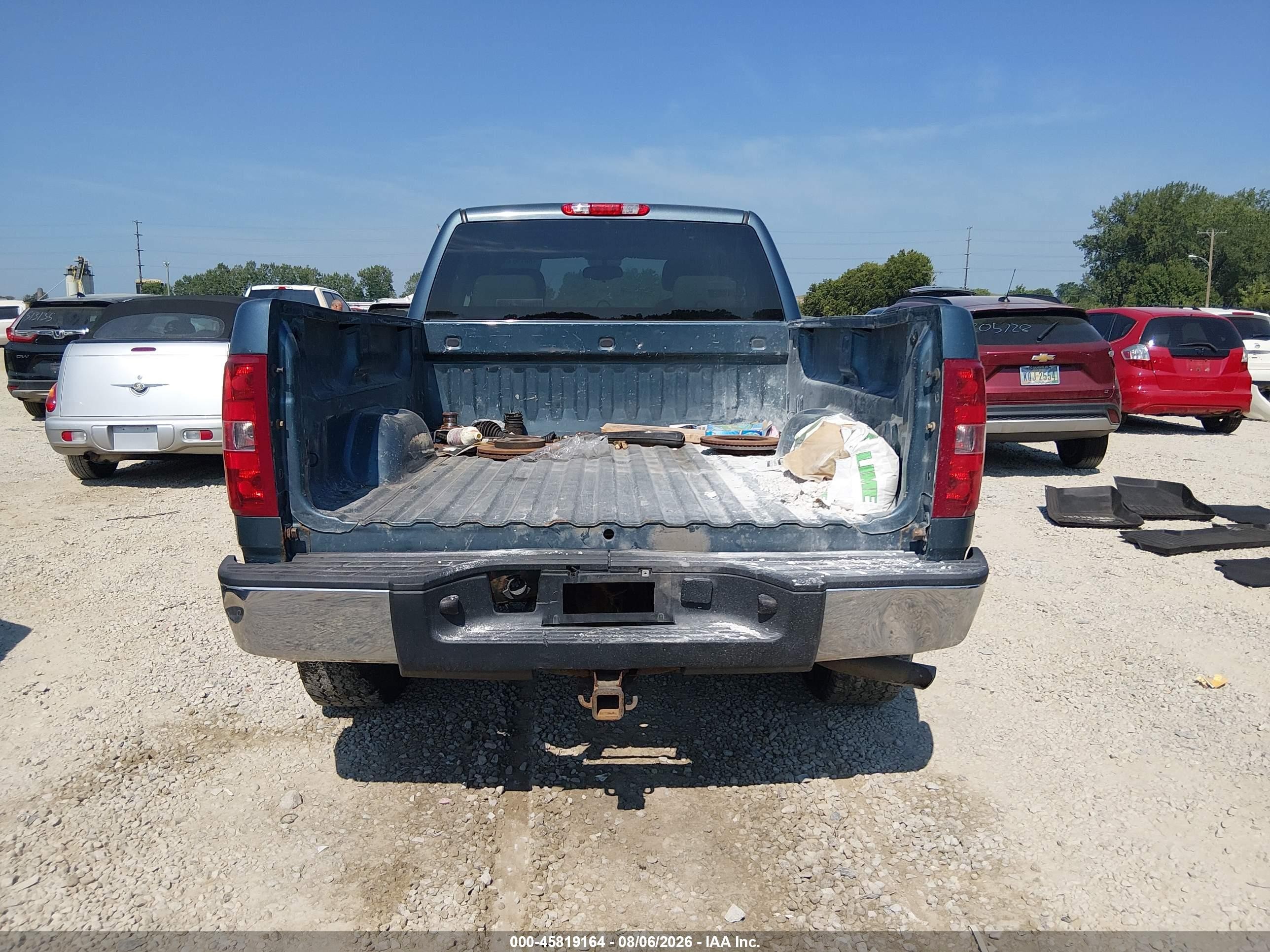 2011 Chevrolet Silverado 1500 Lt Blue vin: 1GCRKSE36BZ316629